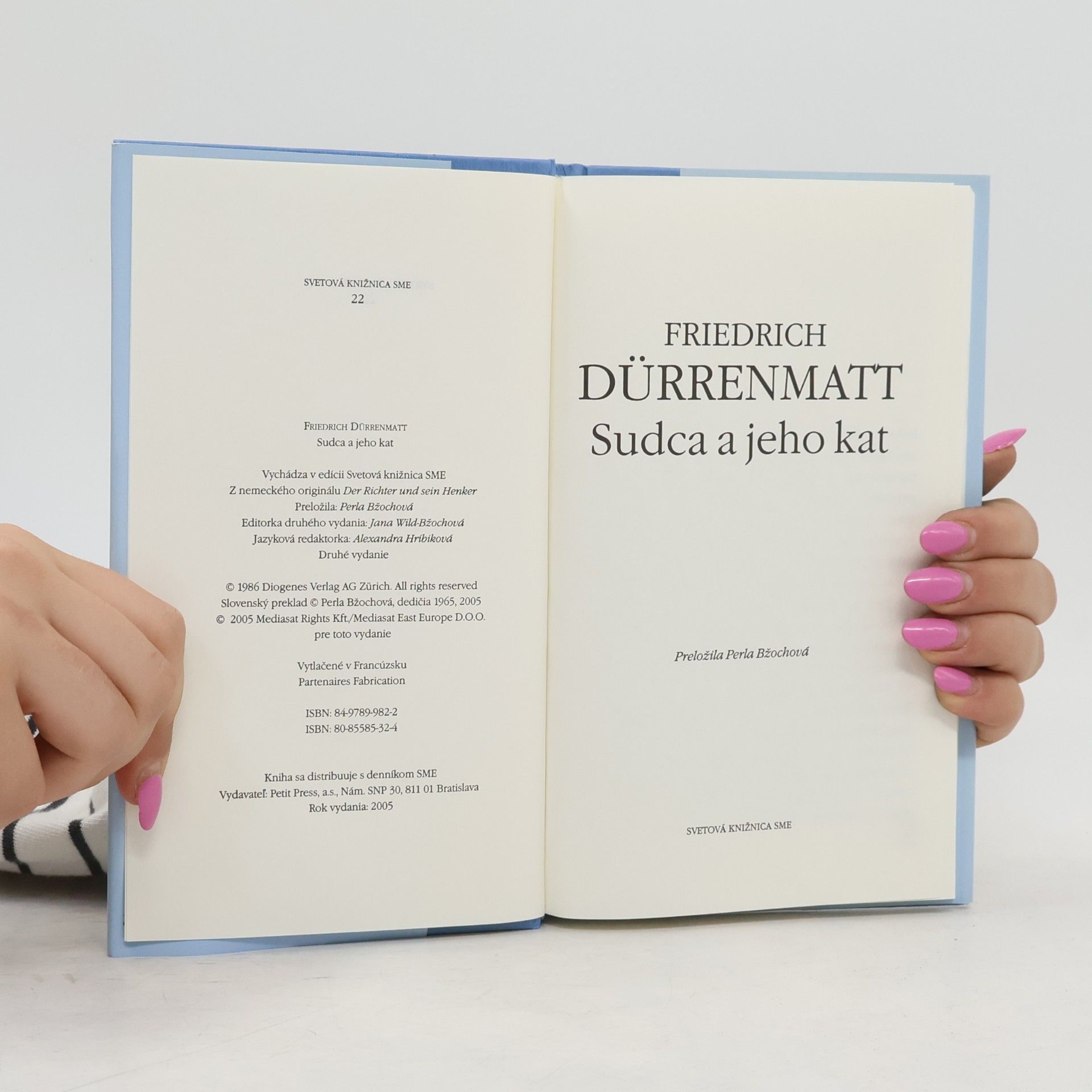 Friedrich Dürrenmatt Sudca a jeho kat