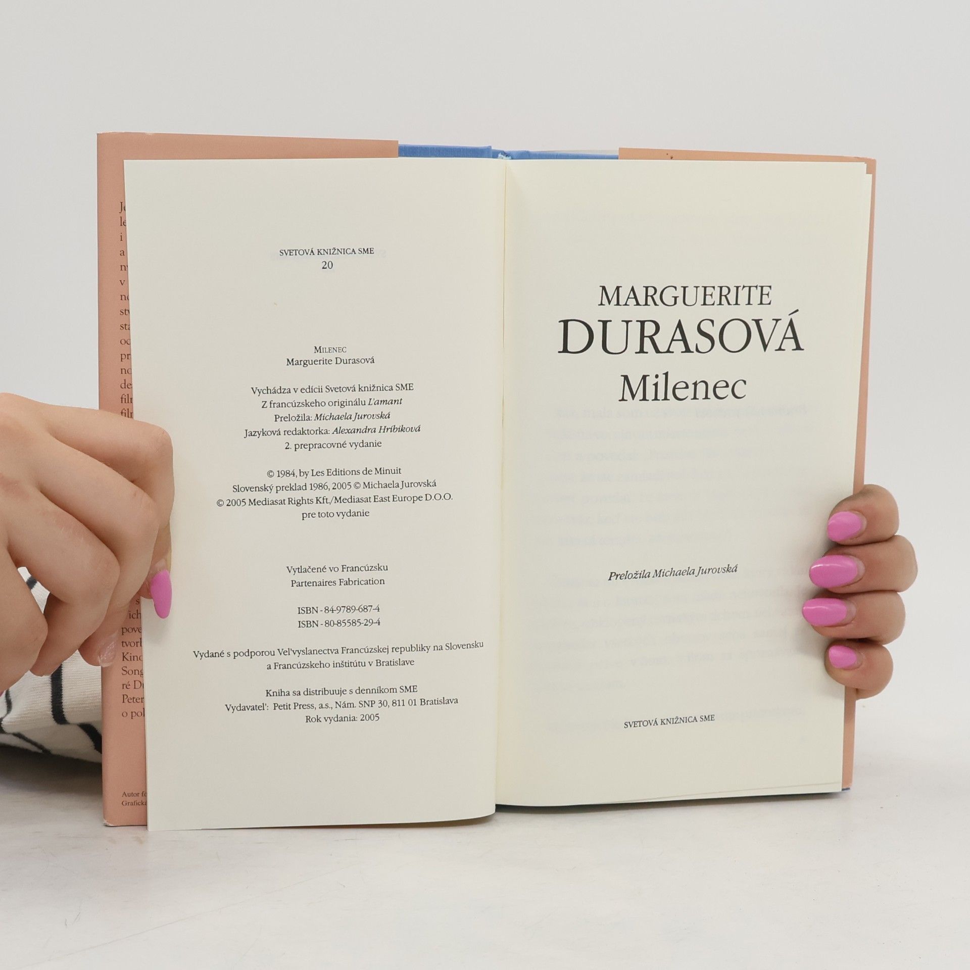 Marguerite Duras Milenec