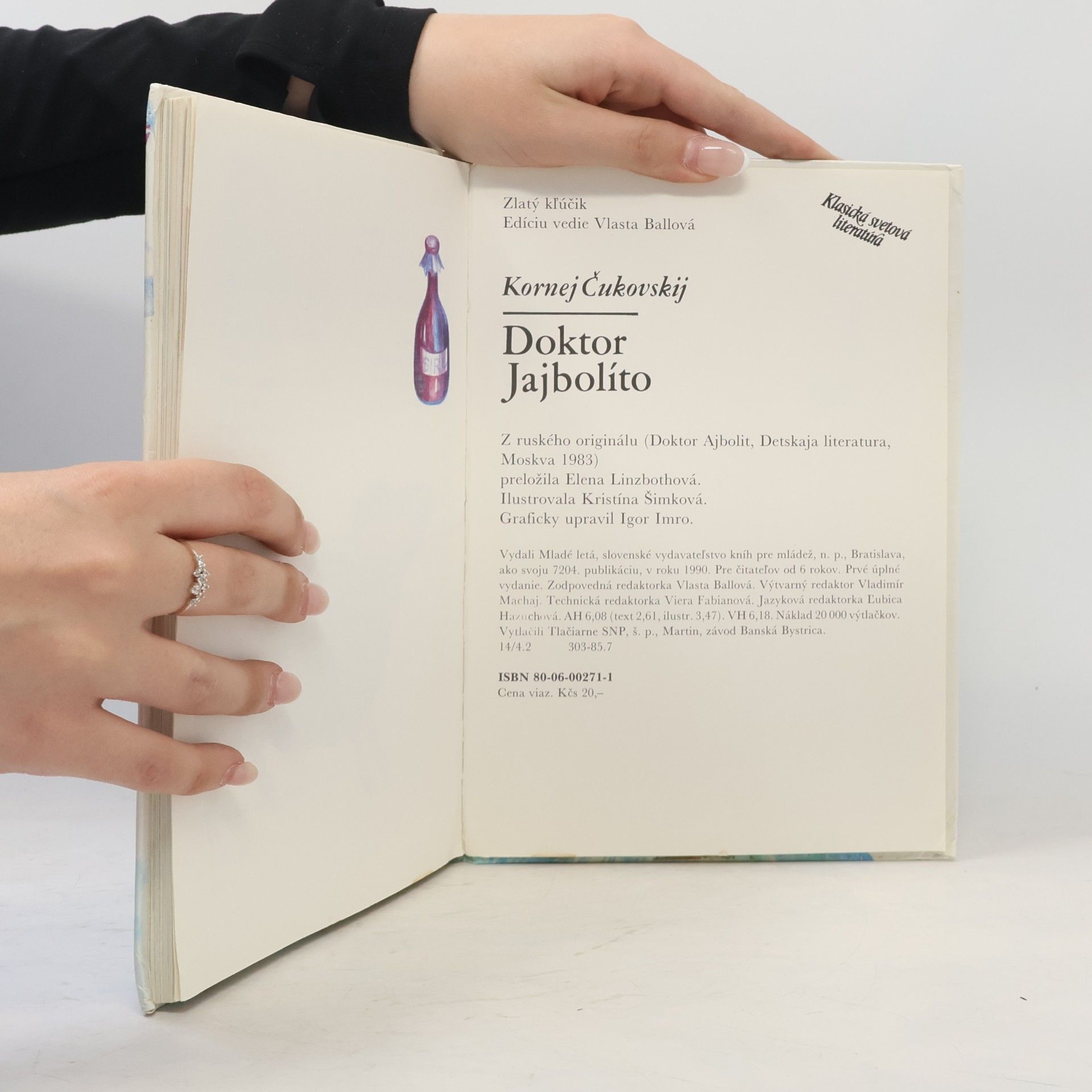 Kornej Ivanovič Čukovskij Doktor Jajbolíto