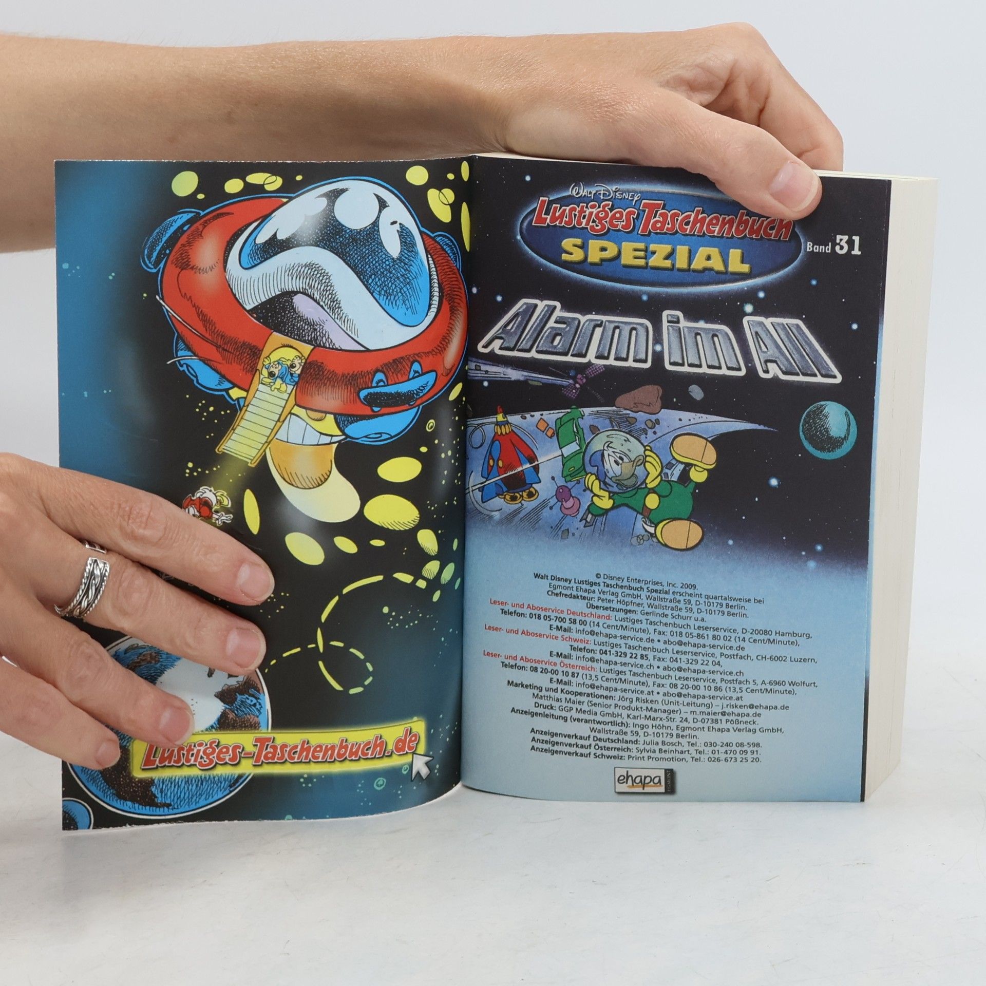 Walt Disney Lustiges Taschenbuch Spezial 31. Alarm im All