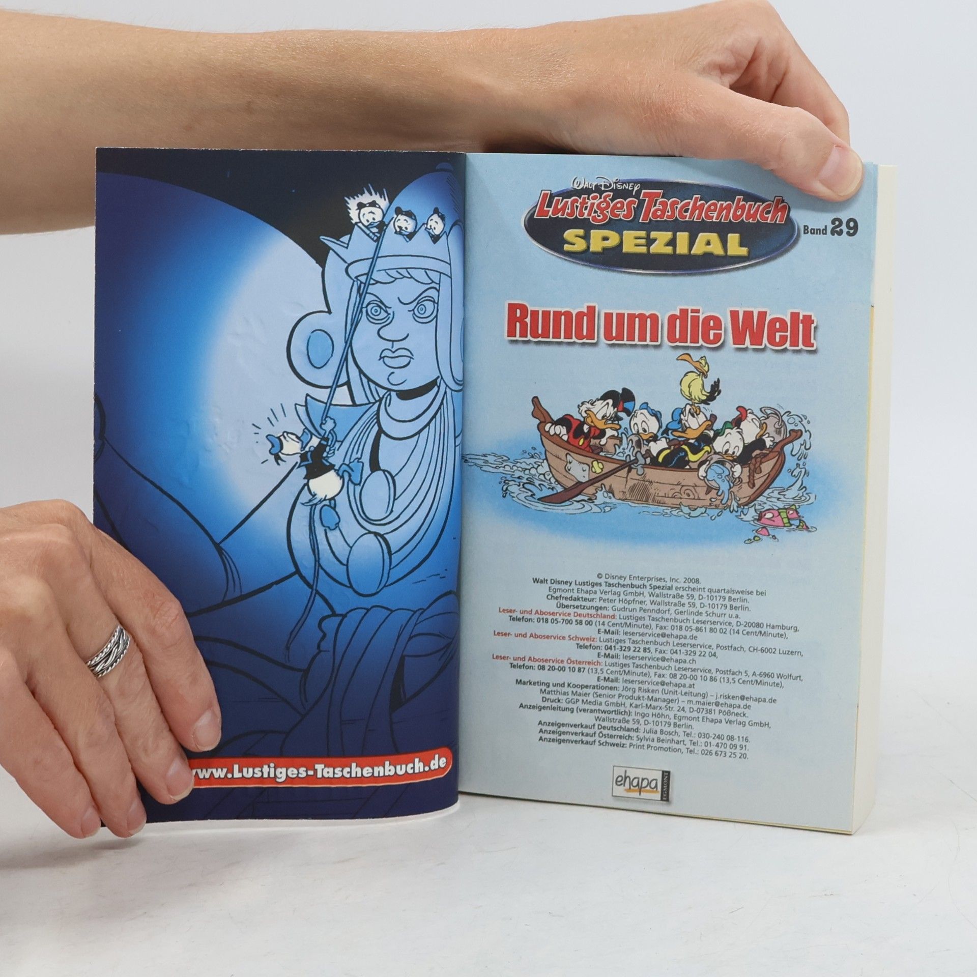 Walt Disney Lustiges Taschenbuch Spezial Band 29. Rund um die Welt