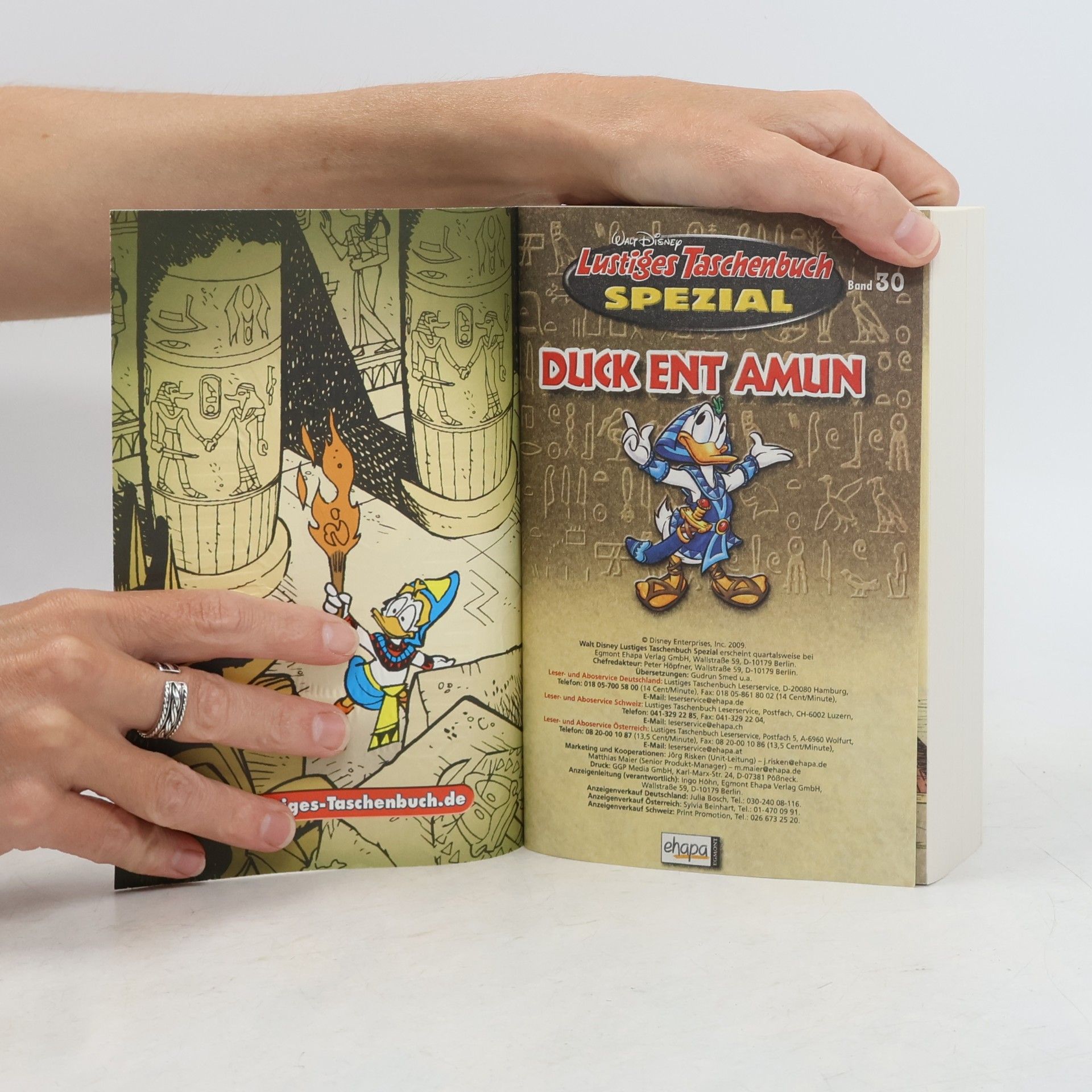 Walt Disney Lustiges Taschenbuch Spezial 30. Duck Ent Amun