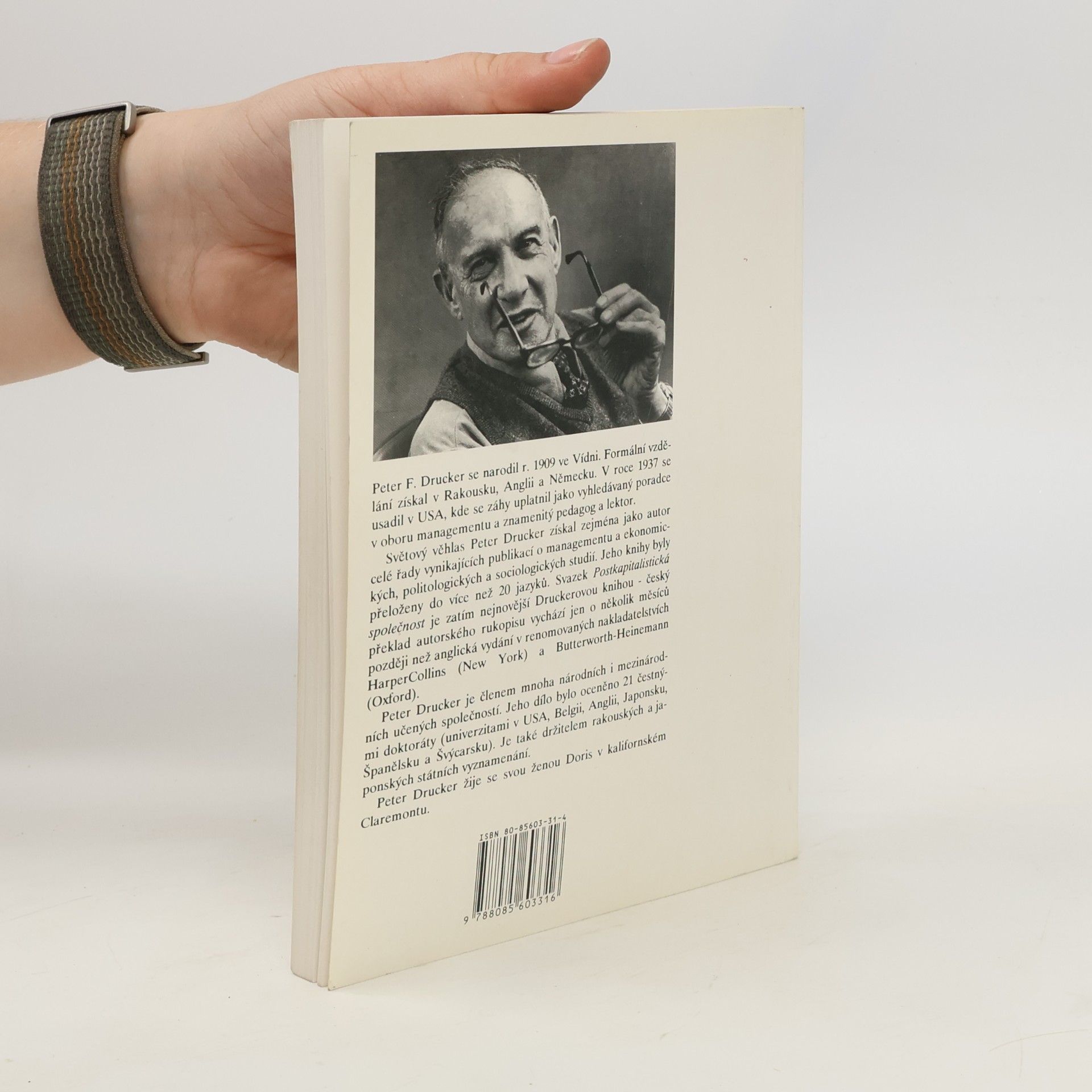 Peter Drucker Postkapitalistická společnost