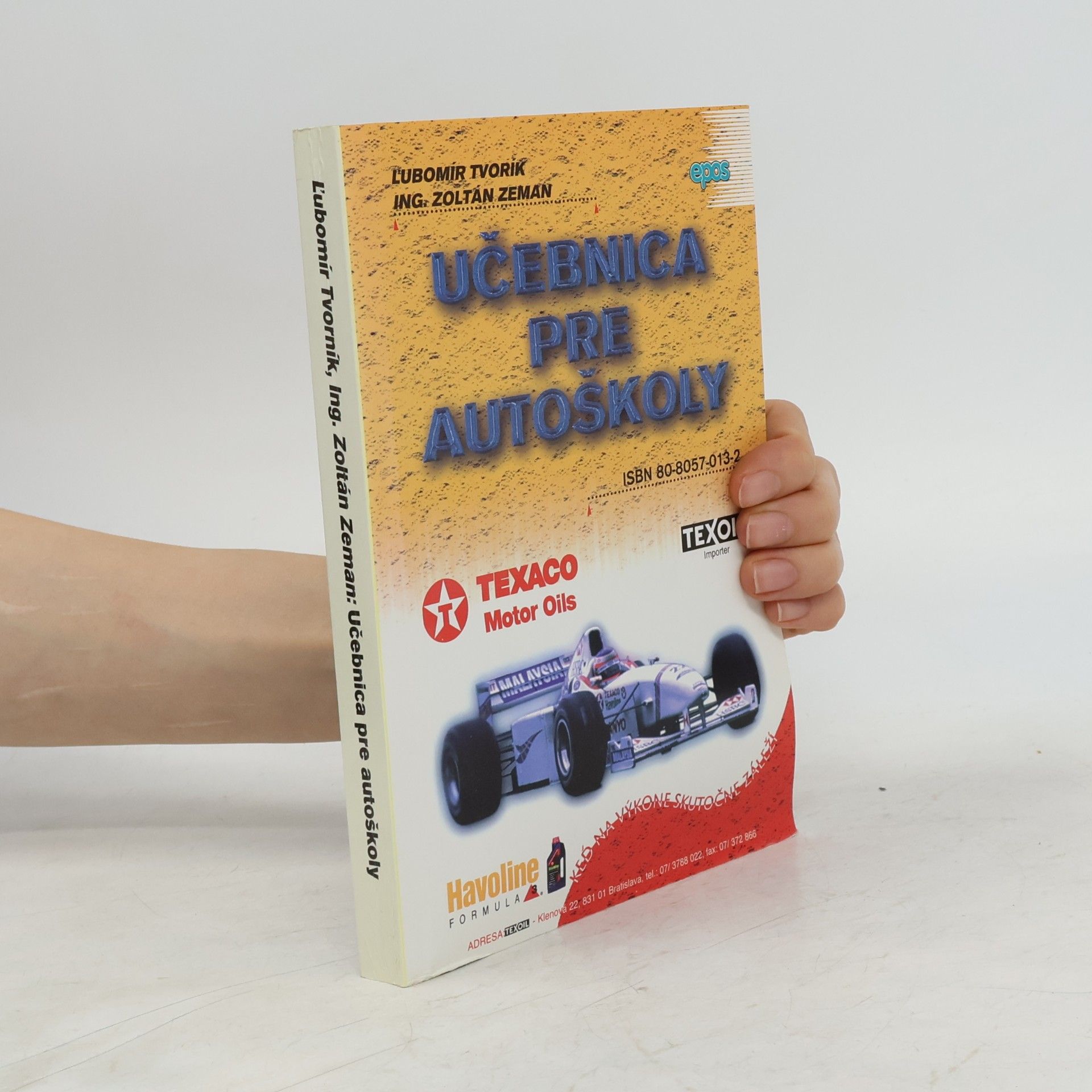 Ľubomír Tvorík Učebnica pre autoškoly