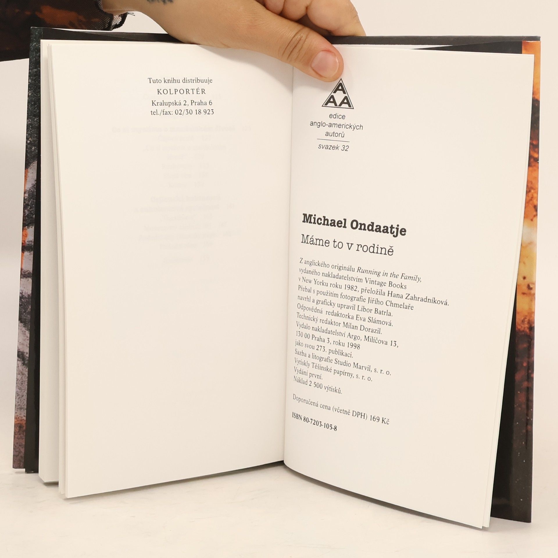 Michael Ondaatje Máme to v rodině