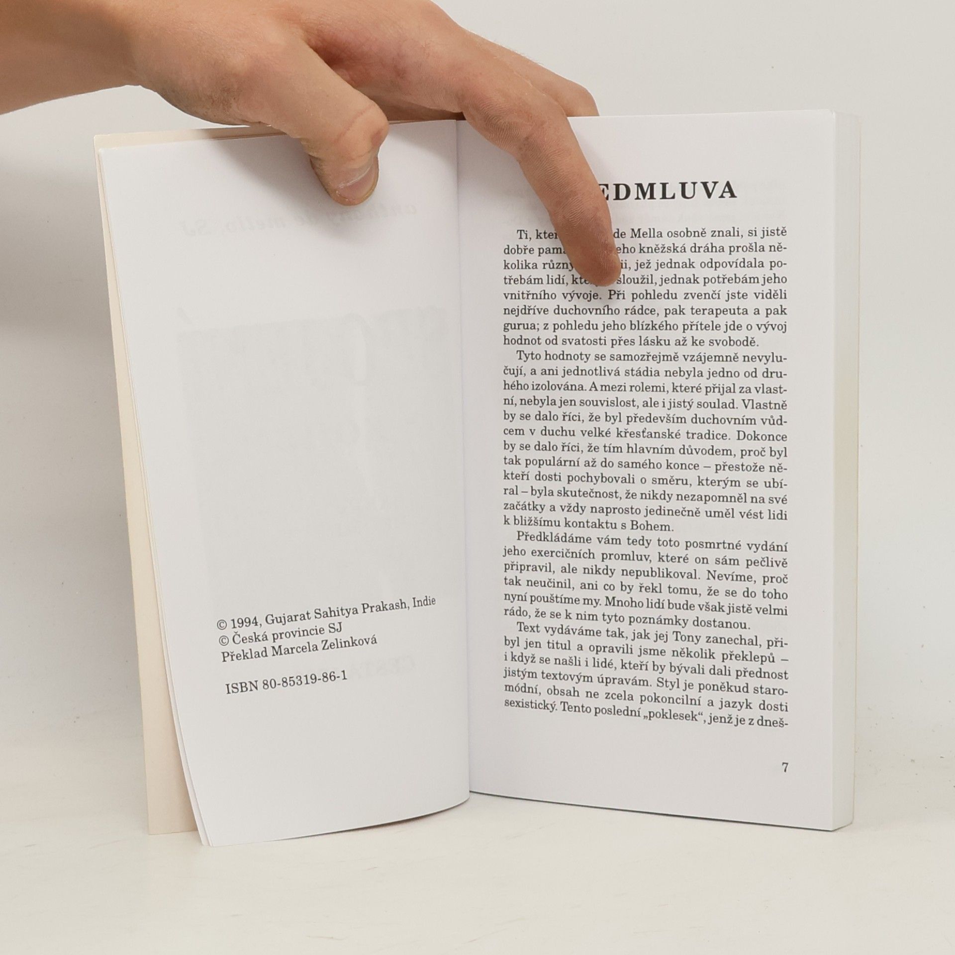 Anthony de Mello Spojení s Bohem : exerciční promluvy