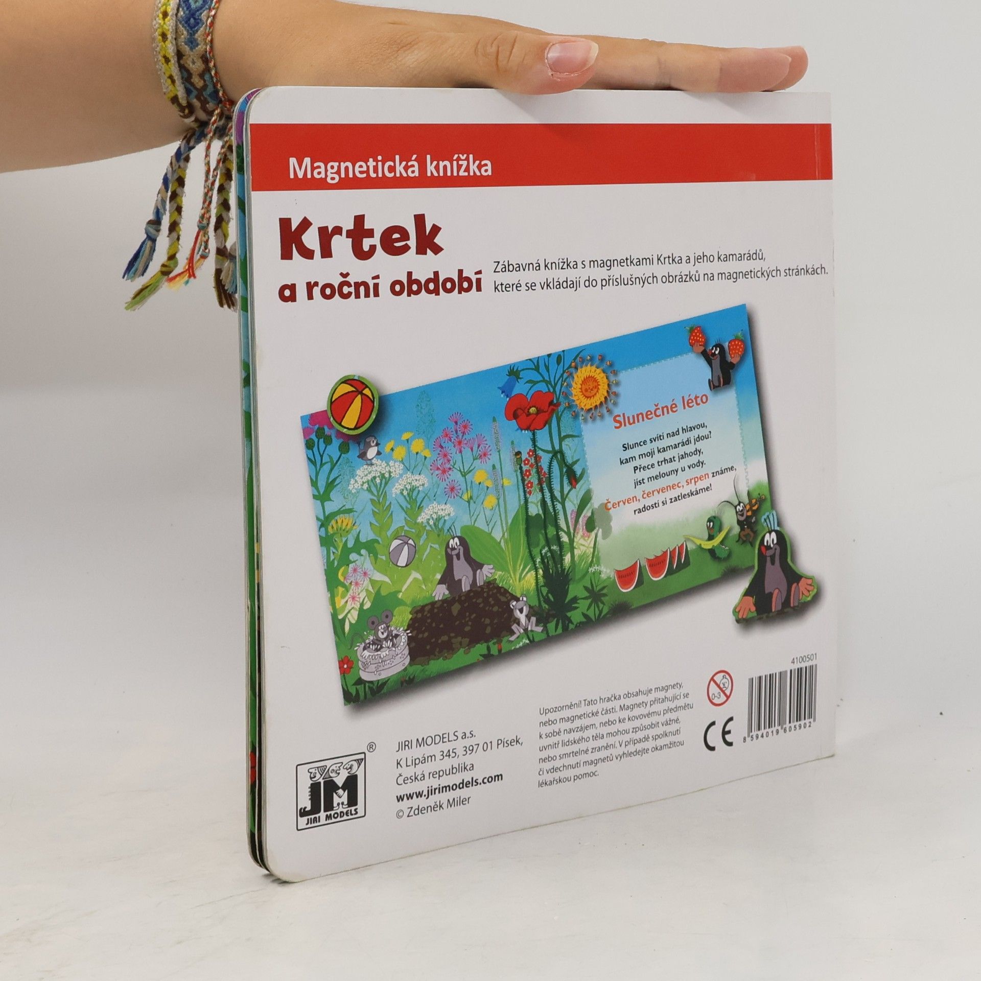 Zdeněk Miler Krtek a roční období. Magnetická knížka