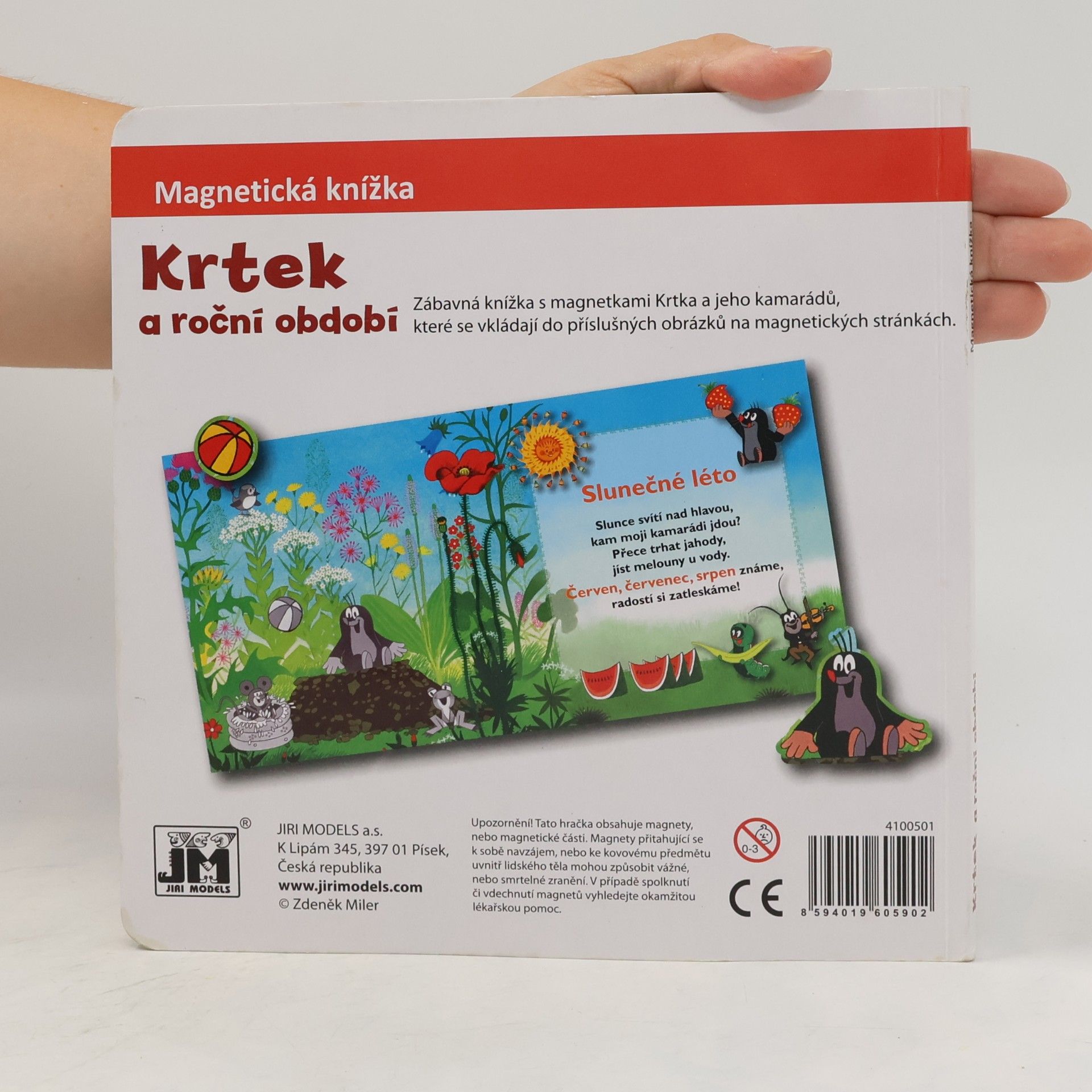 Zdeněk Miler Krtek a roční období. Magnetická knížka