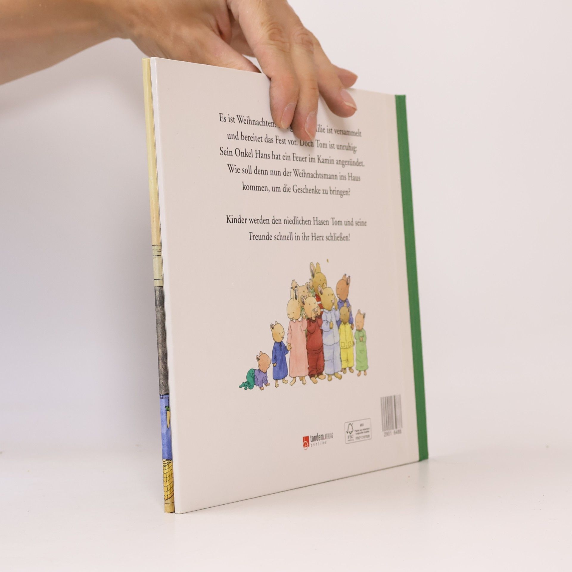 Nostalgische Kinderbücher: Tom feiert Weihnachten