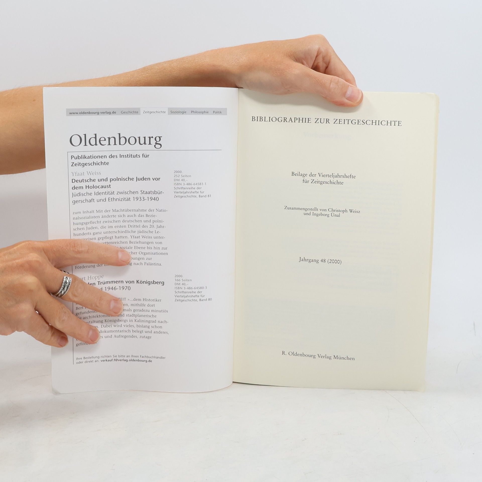 Various authors Vierteljahrshefte für Zeitgeschichte