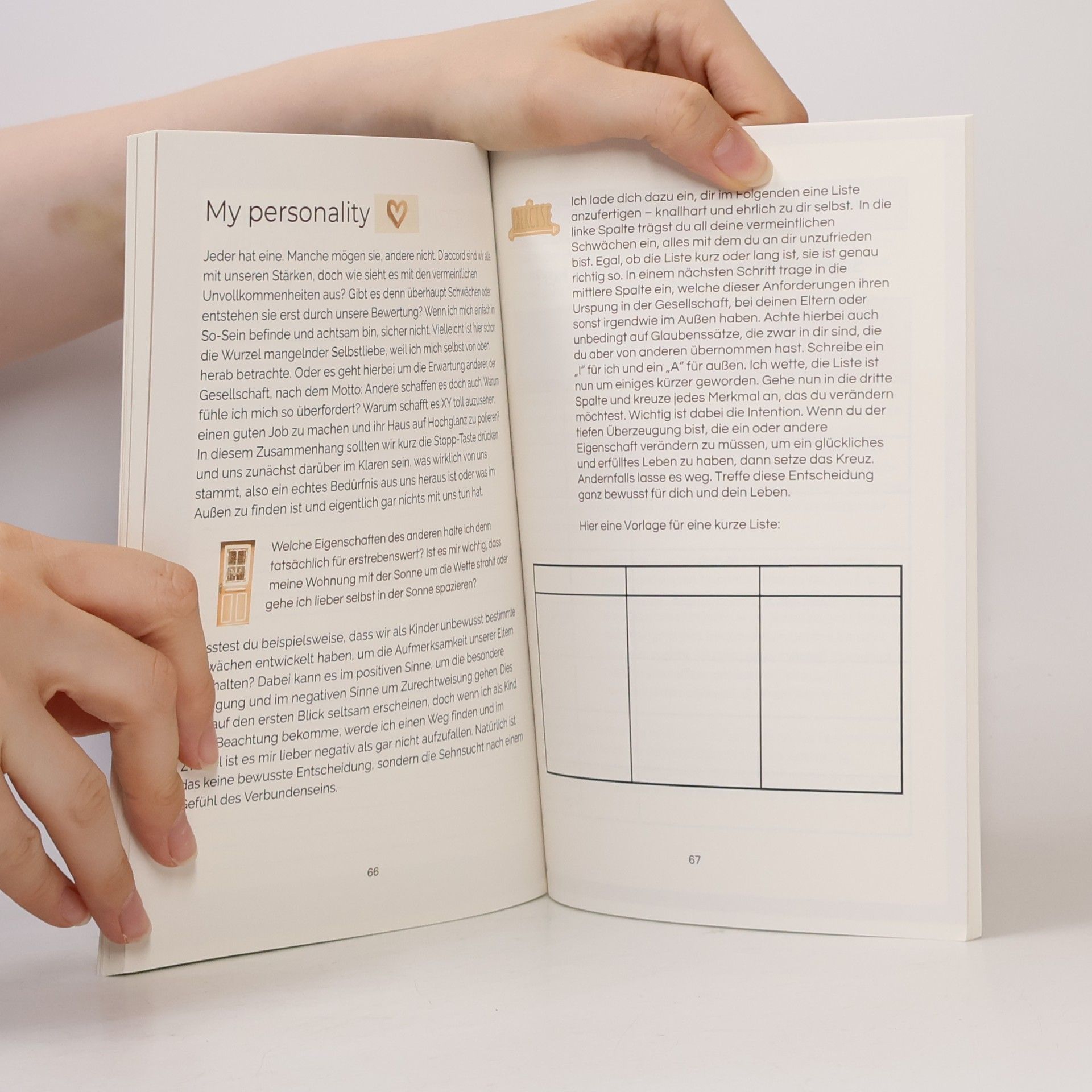 Maureen V. Wiesinger Selbstliebe Workbook