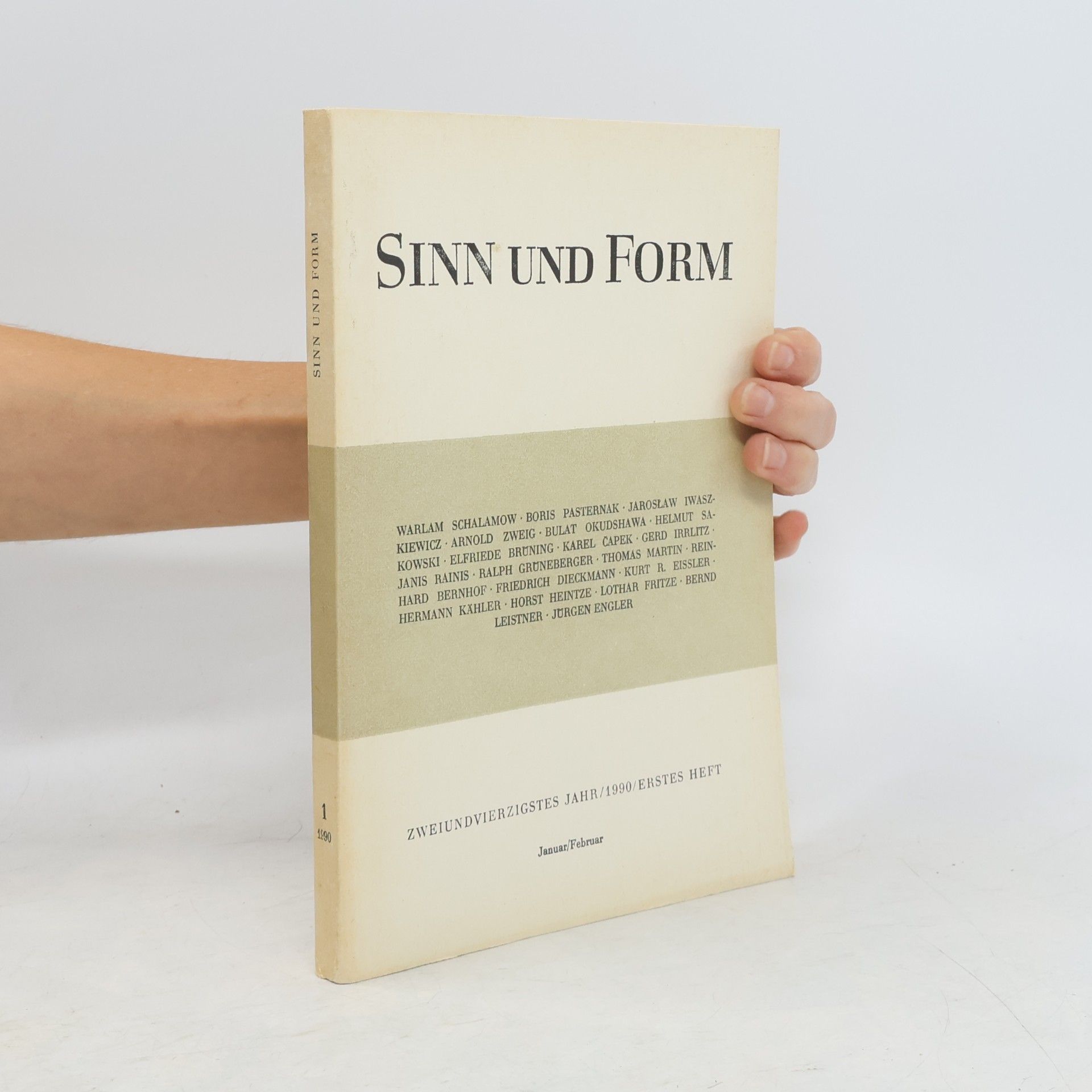 Thomas Mann Sinn und Form