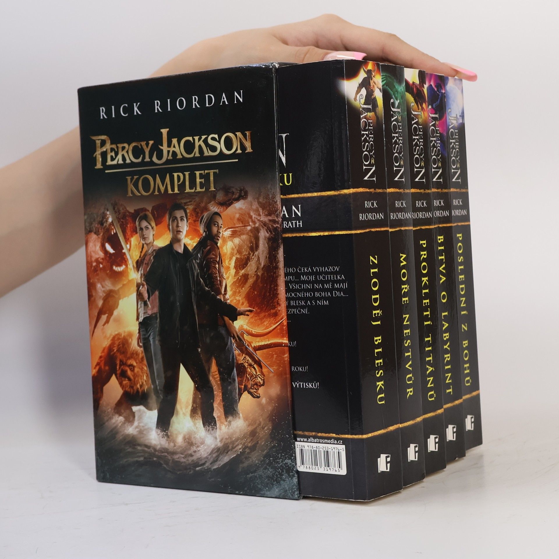 Rick Riordan Percy Jackson 1-5