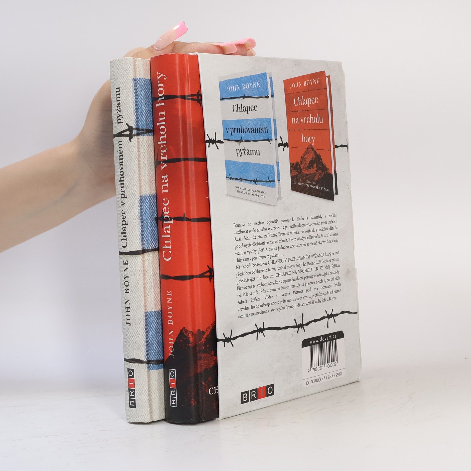John Boyne Chlapec v pruhovaném pyžamu. Chlapec na vrcholu hory (box)