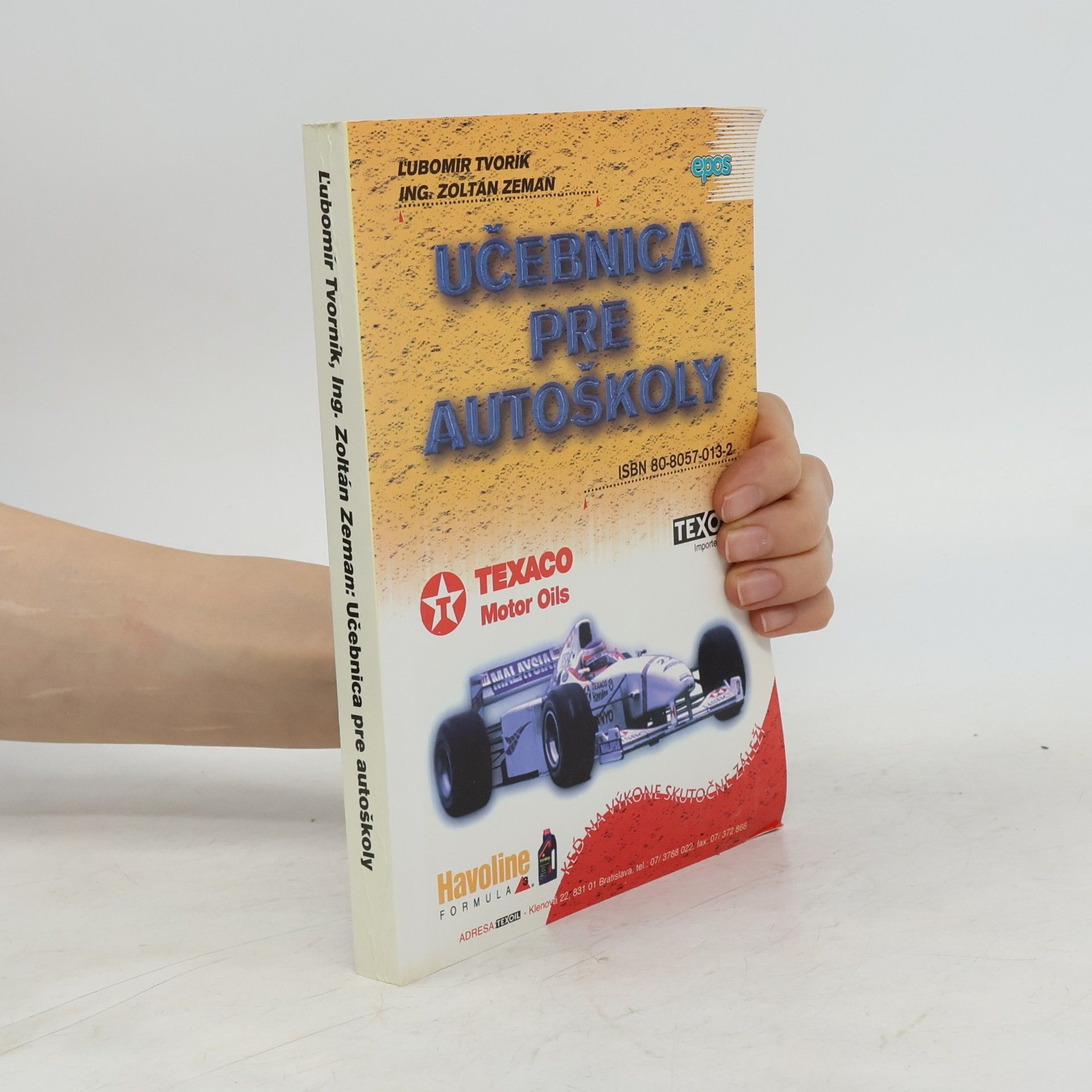 Ľubomír Tvorík Učebnica pre autoškoly