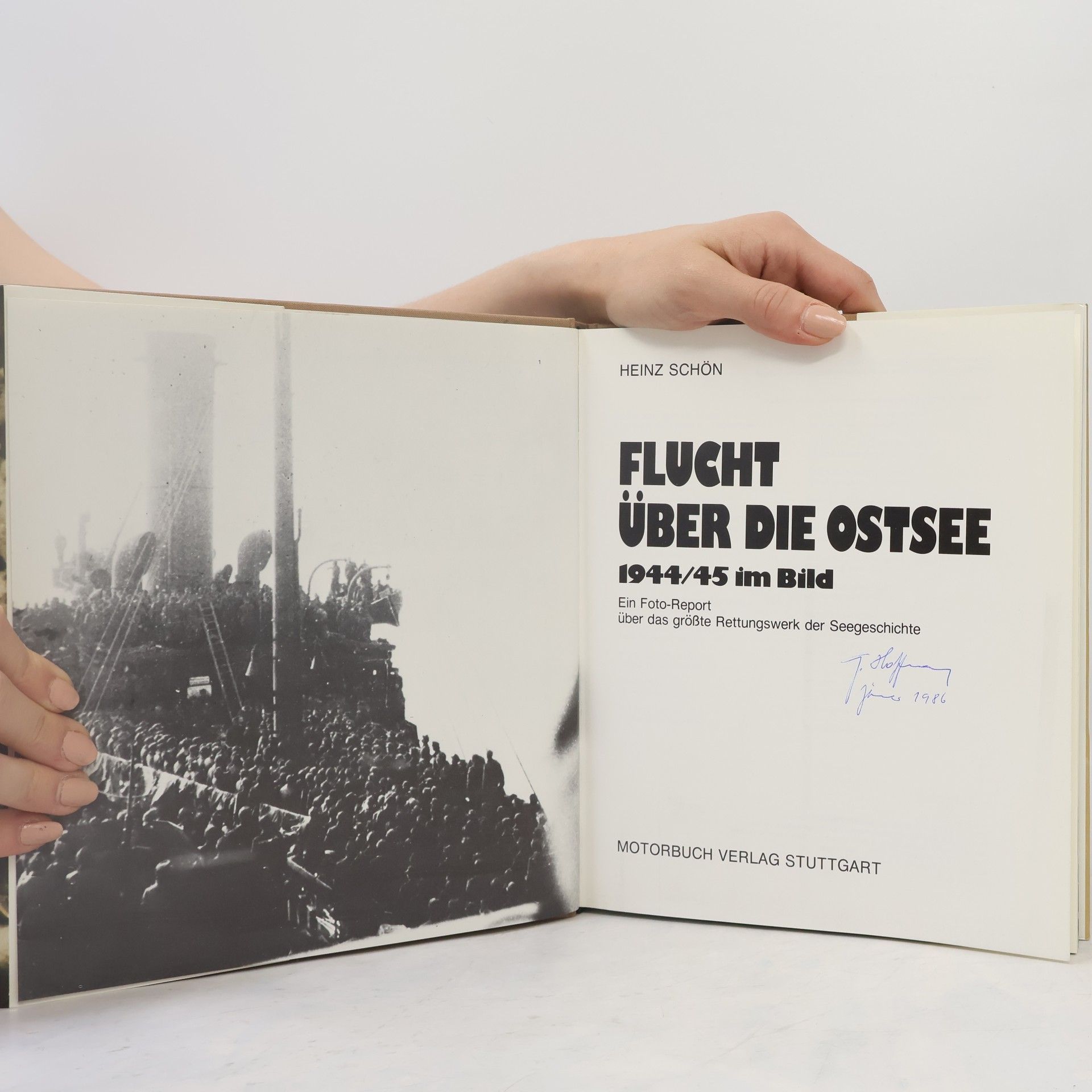 Heinz Schön Flucht über die Ostsee. 1944/45 im Bild