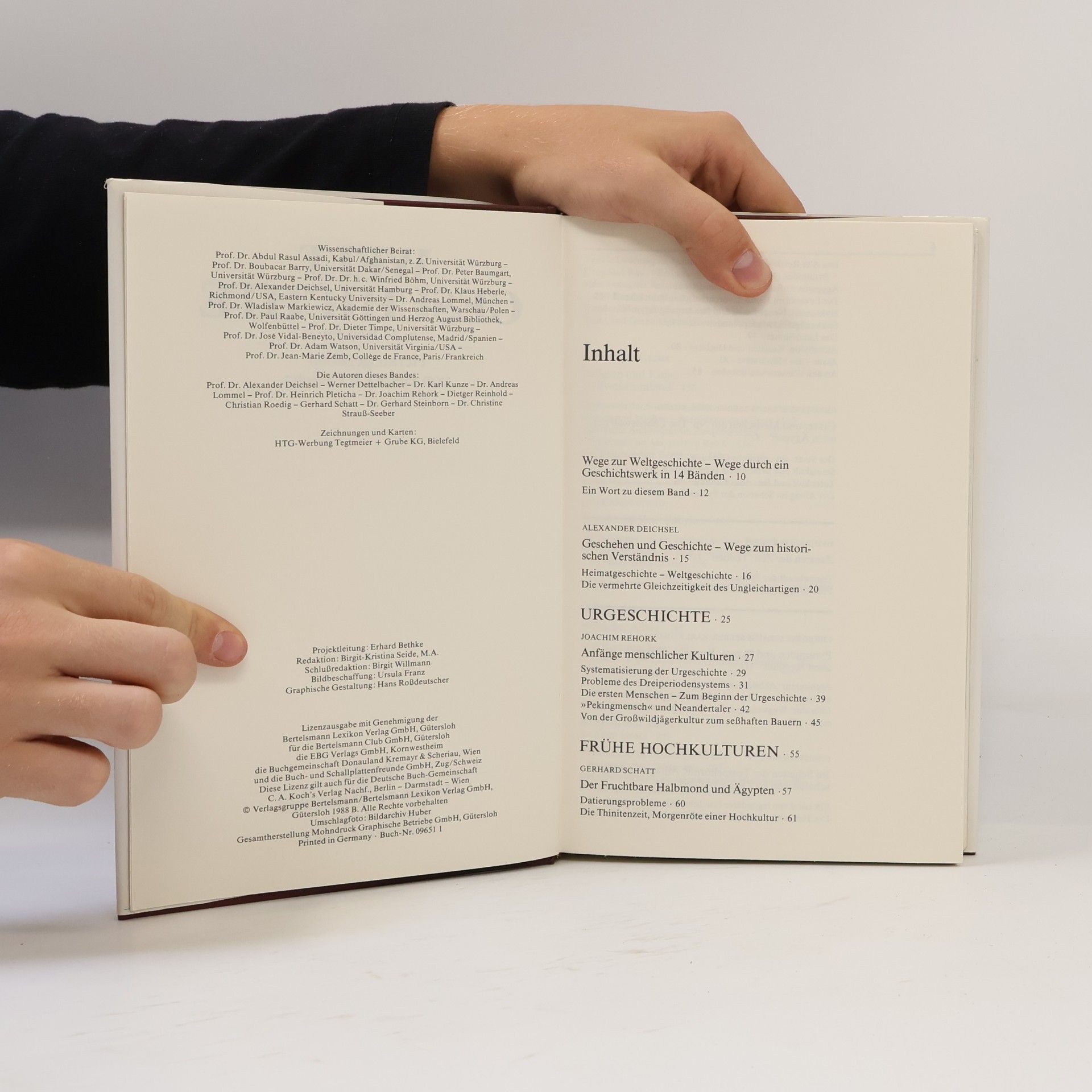 Heinrich Pleticha Weltgeschichte 1. Morgen der Menschheit
