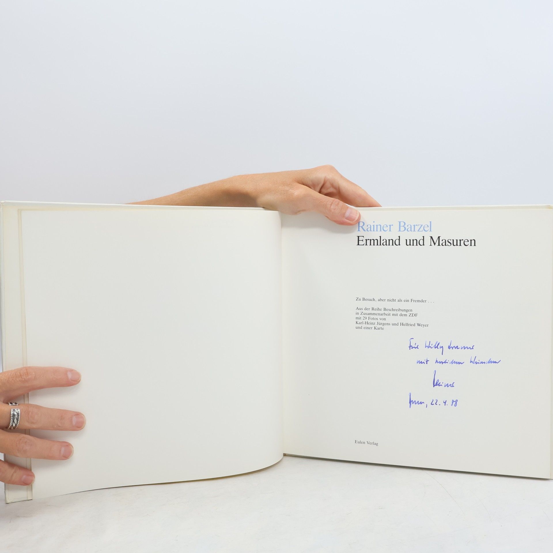 Rainer Barzel Ermland und Masuren