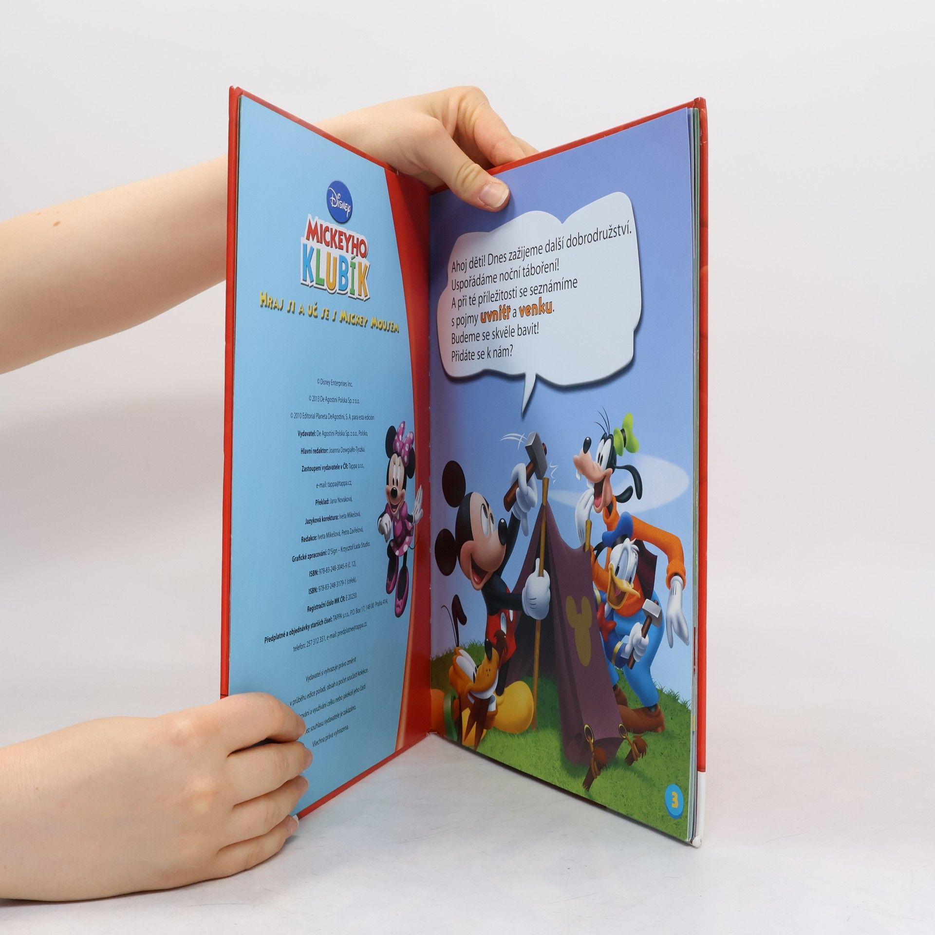 Autorenkollektiv Mickeyho klubík. Hraj si a uč se s Mickey Mousem 12. Uvnitř a vně!