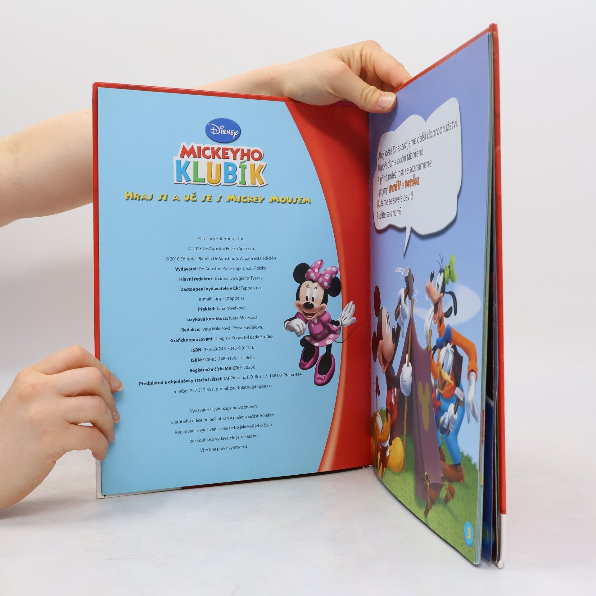 Autorenkollektiv Mickeyho klubík. Hraj si a uč se s Mickey Mousem 12. Uvnitř a vně!