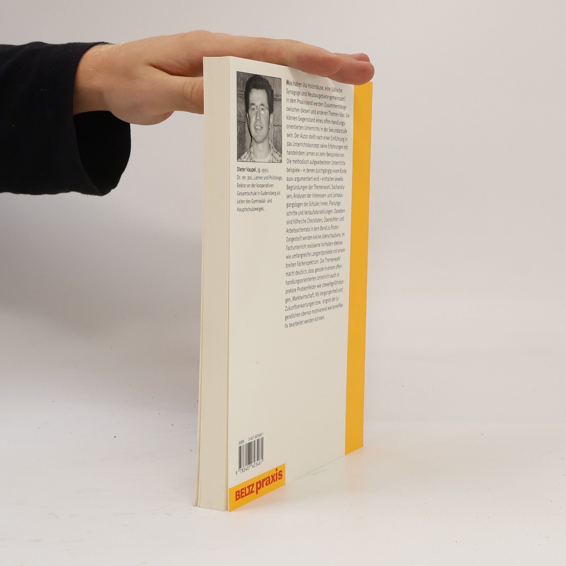 Dieter Vaupel Handeln und Lernen in der Sekundarstufe