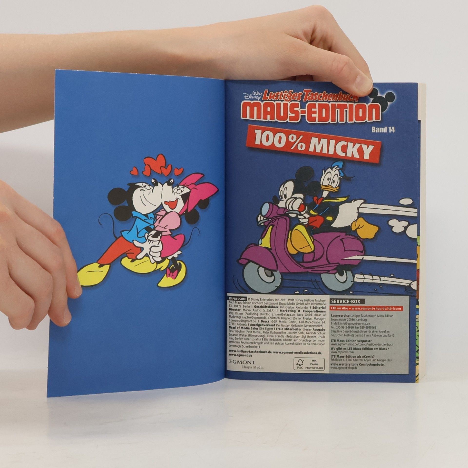 Walt Disney Lustiges Taschenbuch Maus-Edition 14