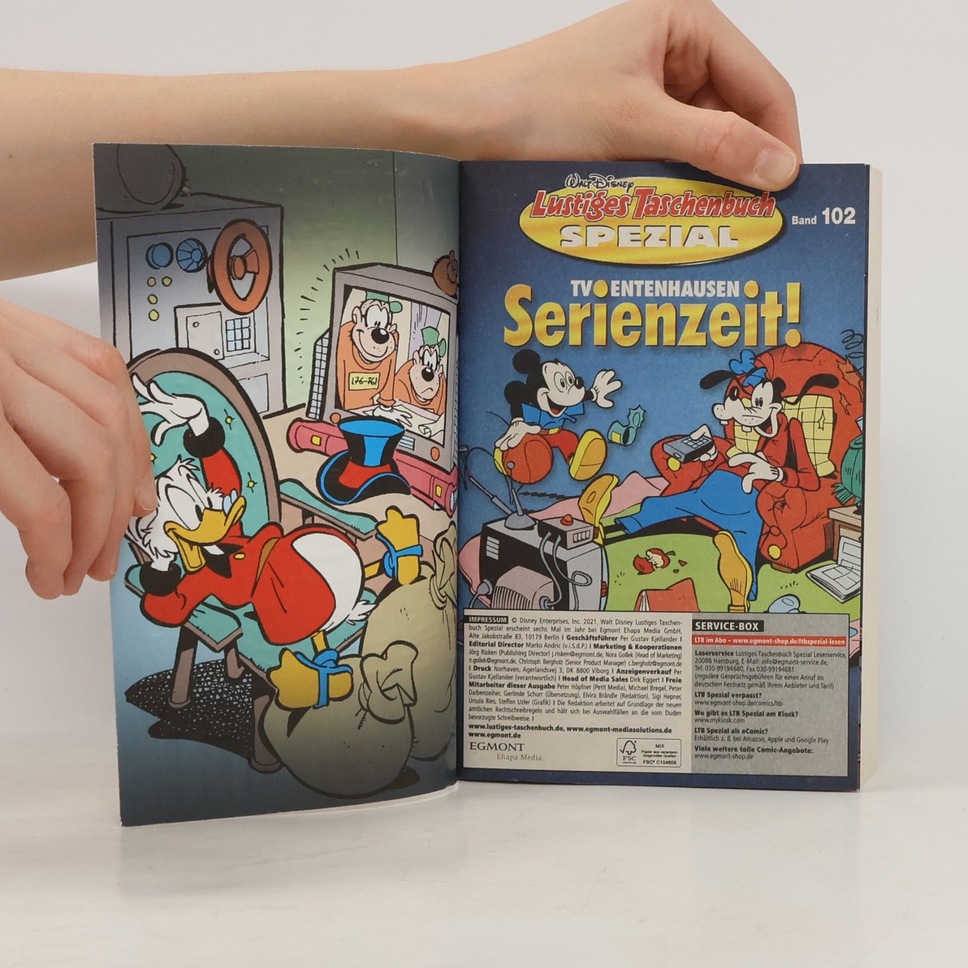 Kolektiv autorů Lustiges Taschenbuch Spezial 102