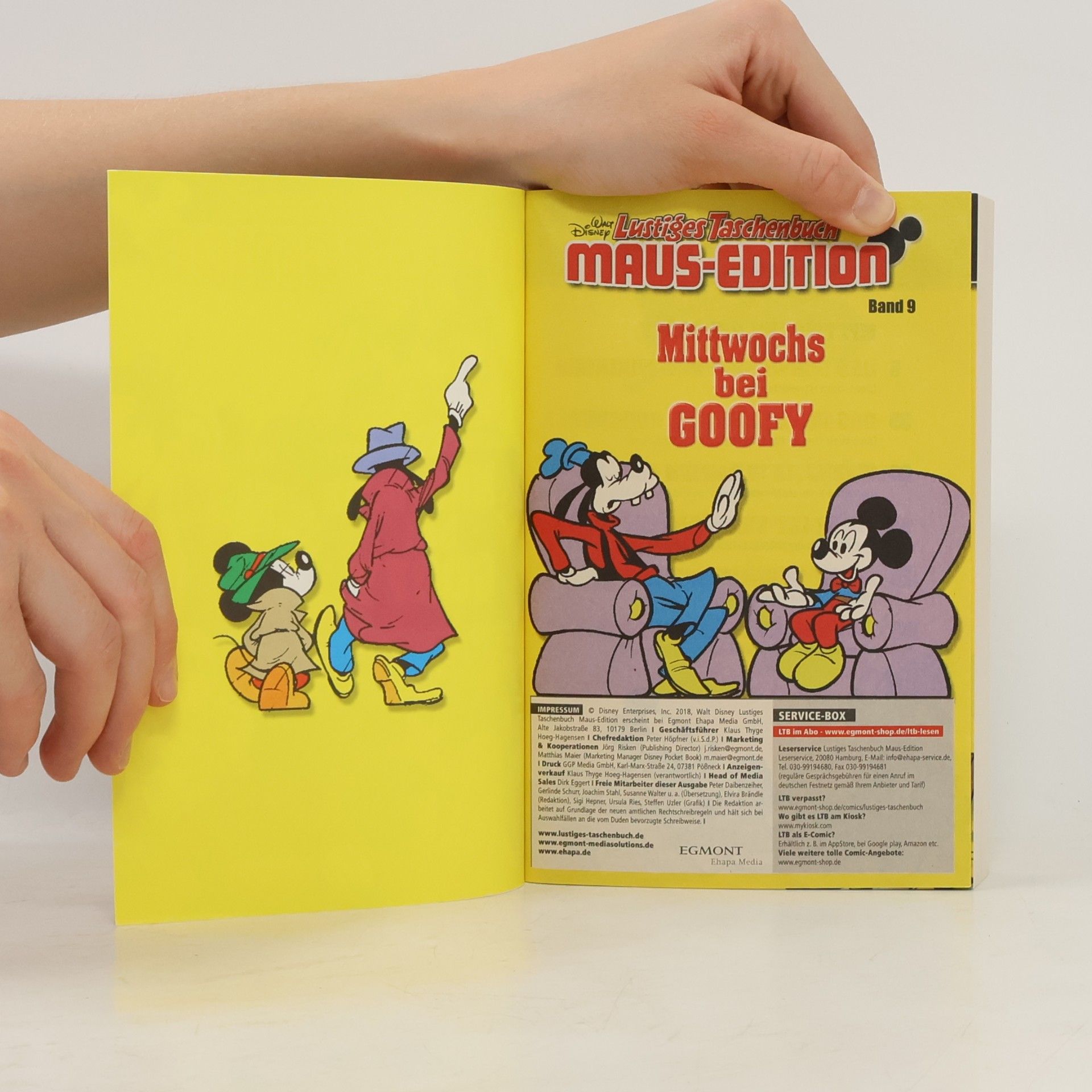 Walt Disney Lustiges Taschenbuch Maus-Edition 9