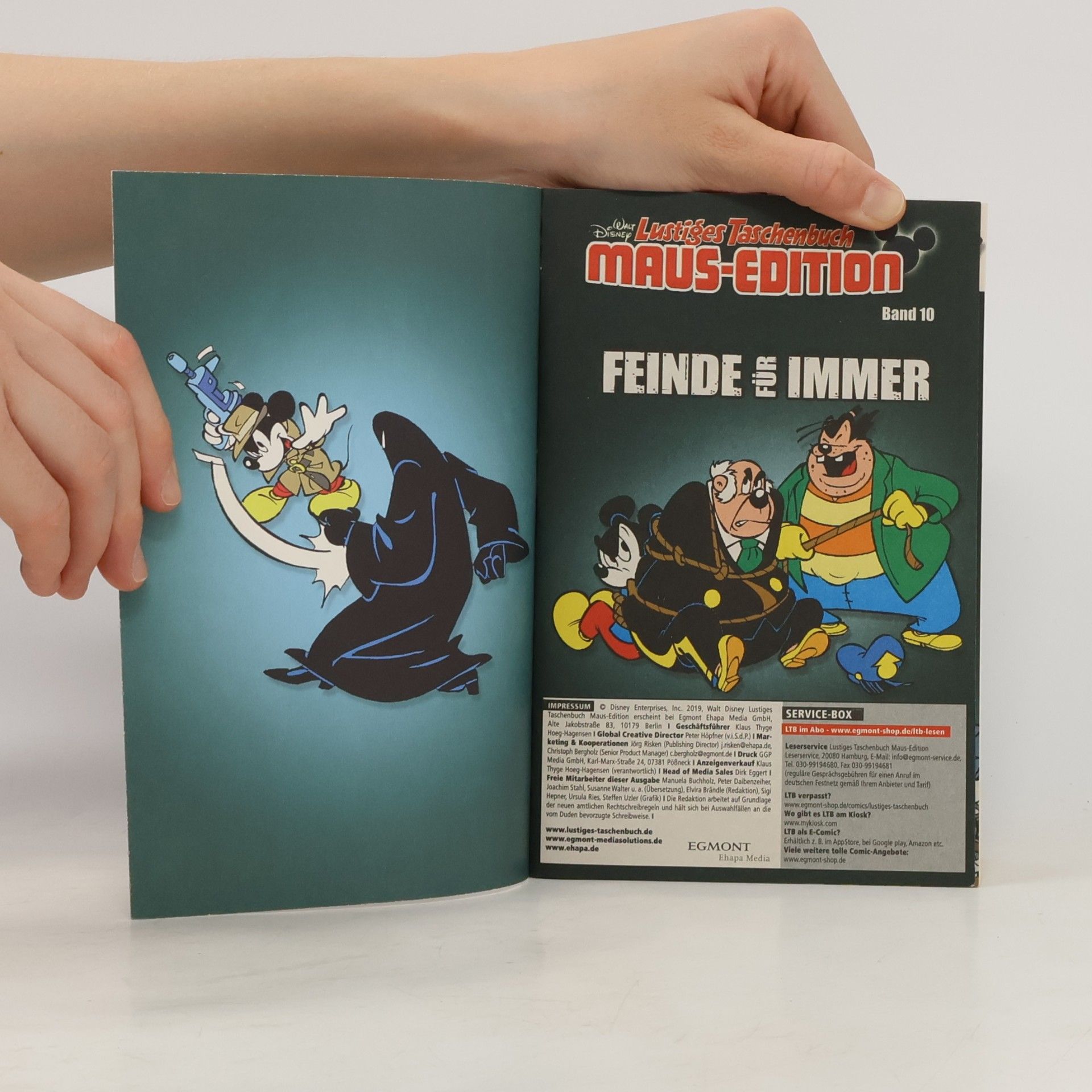Walt Disney Lustiges Taschenbuch Maus-Edition 10