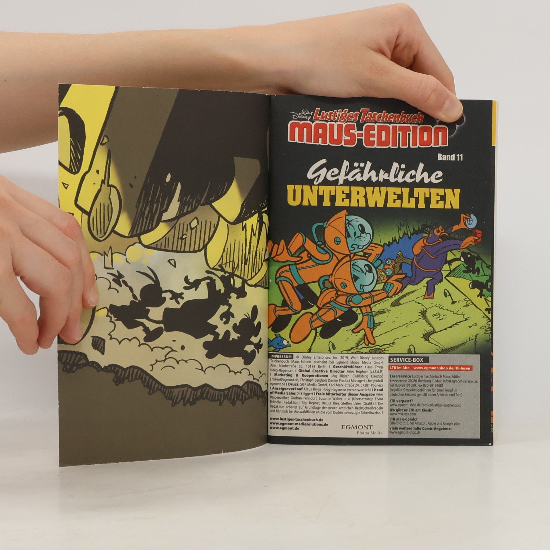 Walt Disney Lustiges Taschenbuch Maus-Edition 11