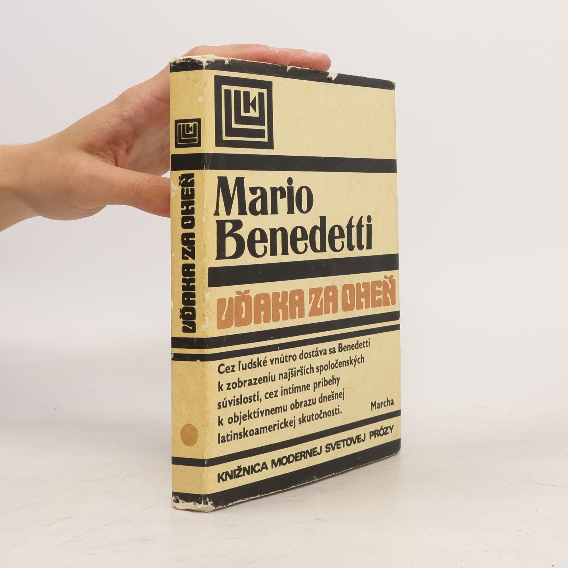 Mario Benedetti Vďaka za oheň