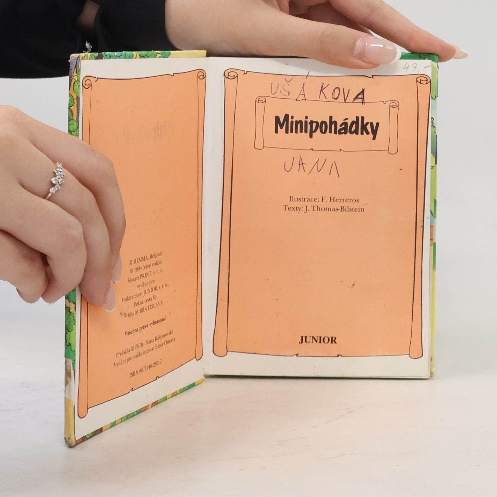 Jacques ThomasBilstein Minipohádky 3