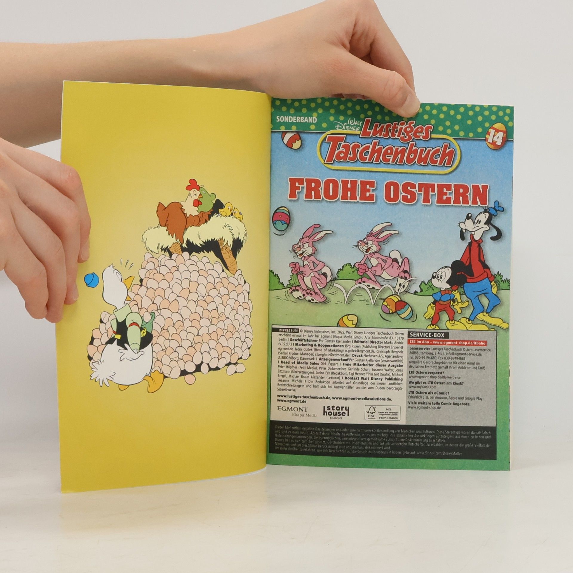 Walt Disney Lustiges Taschenbuch Frohe Ostern 14