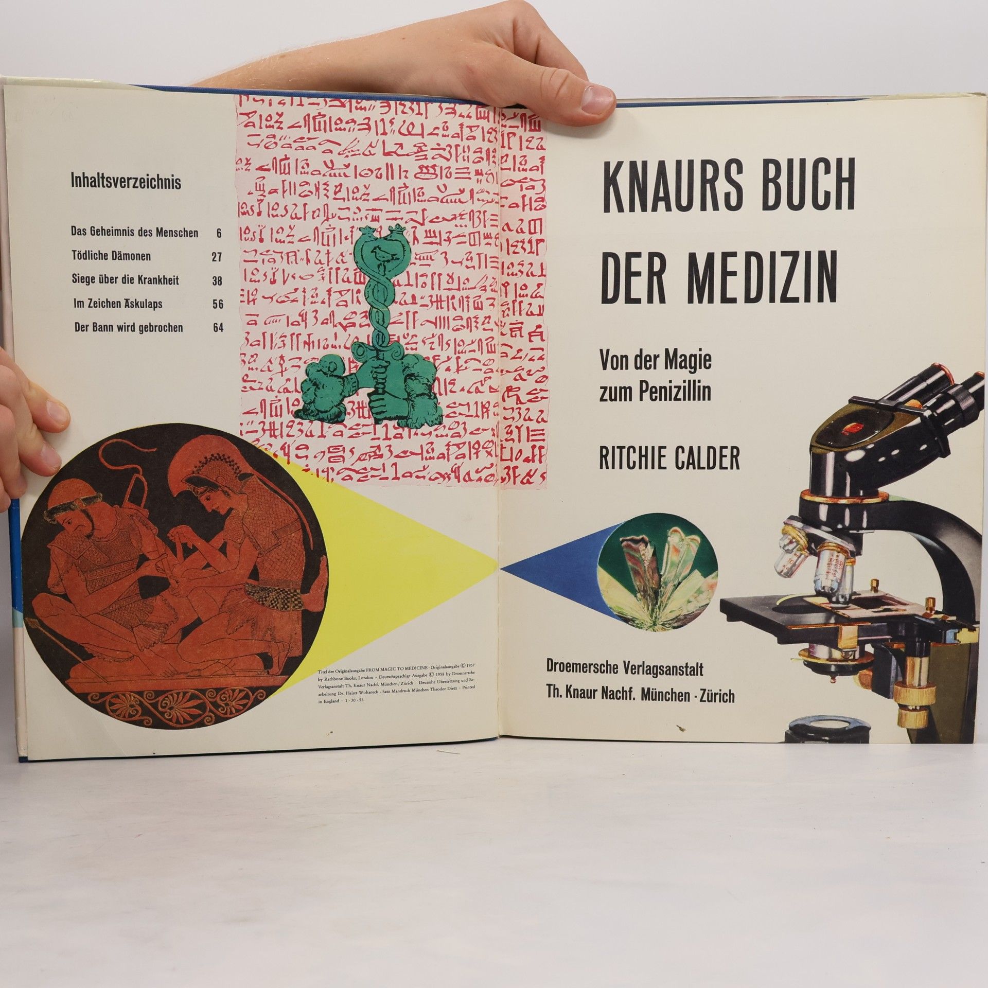 Ritchie Calder Knaurs Buch der Medizin