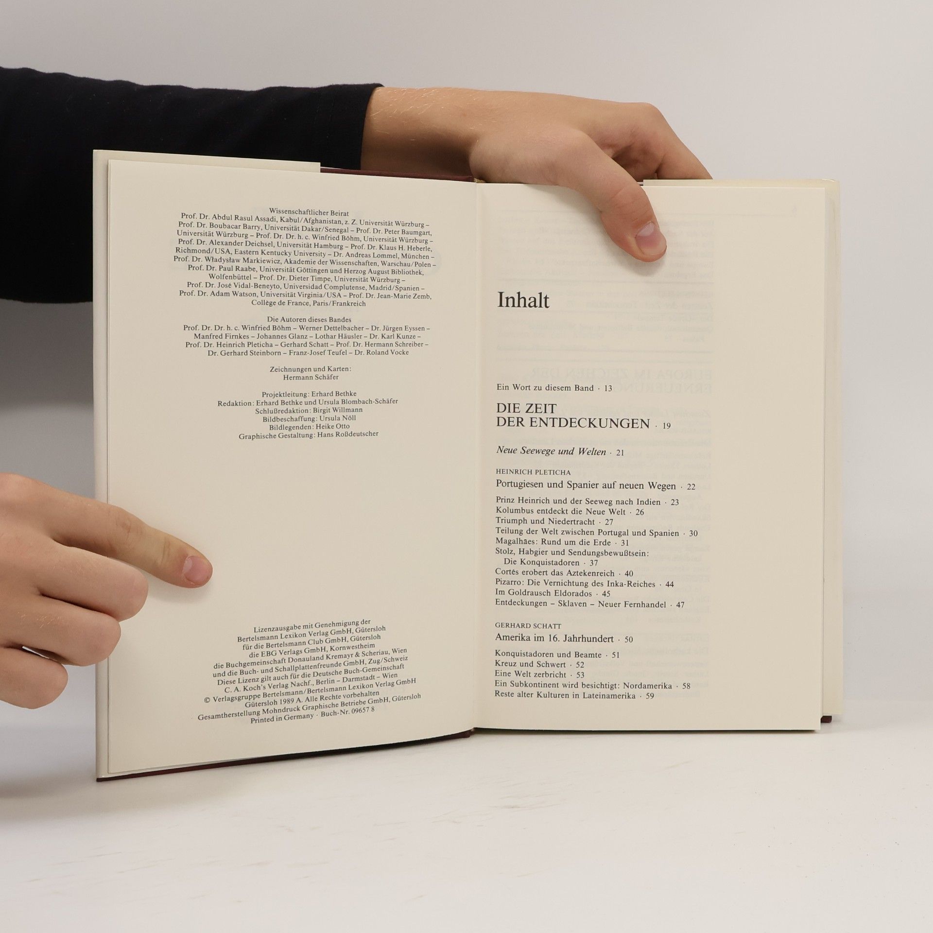 Heinrich Pleticha Weltgeschichte 7. Entdecker und Reformatoren