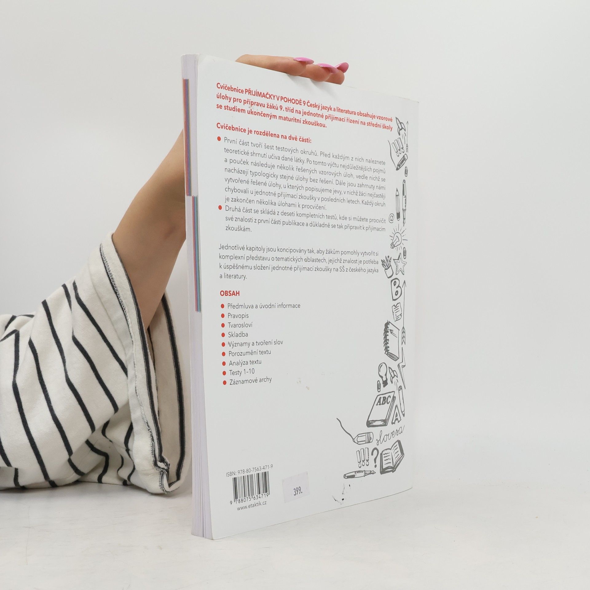 Kolektiv autorů Přijímačky v pohodě 9. Český jazyk a literatura