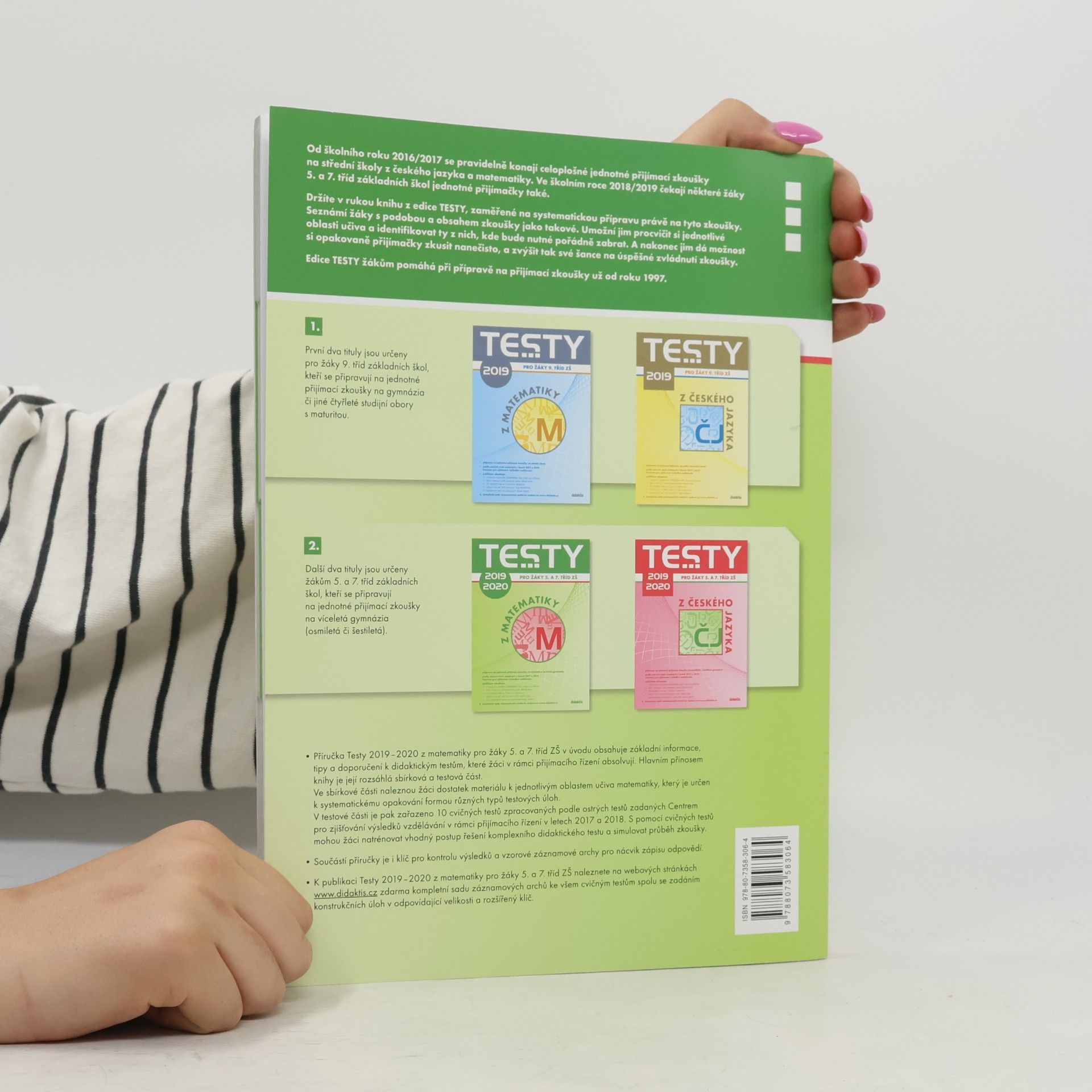 Auteurscollectief Testy ... z matematiky: Pro žáky 5. a 7. tříd ZŠ 2019-2020