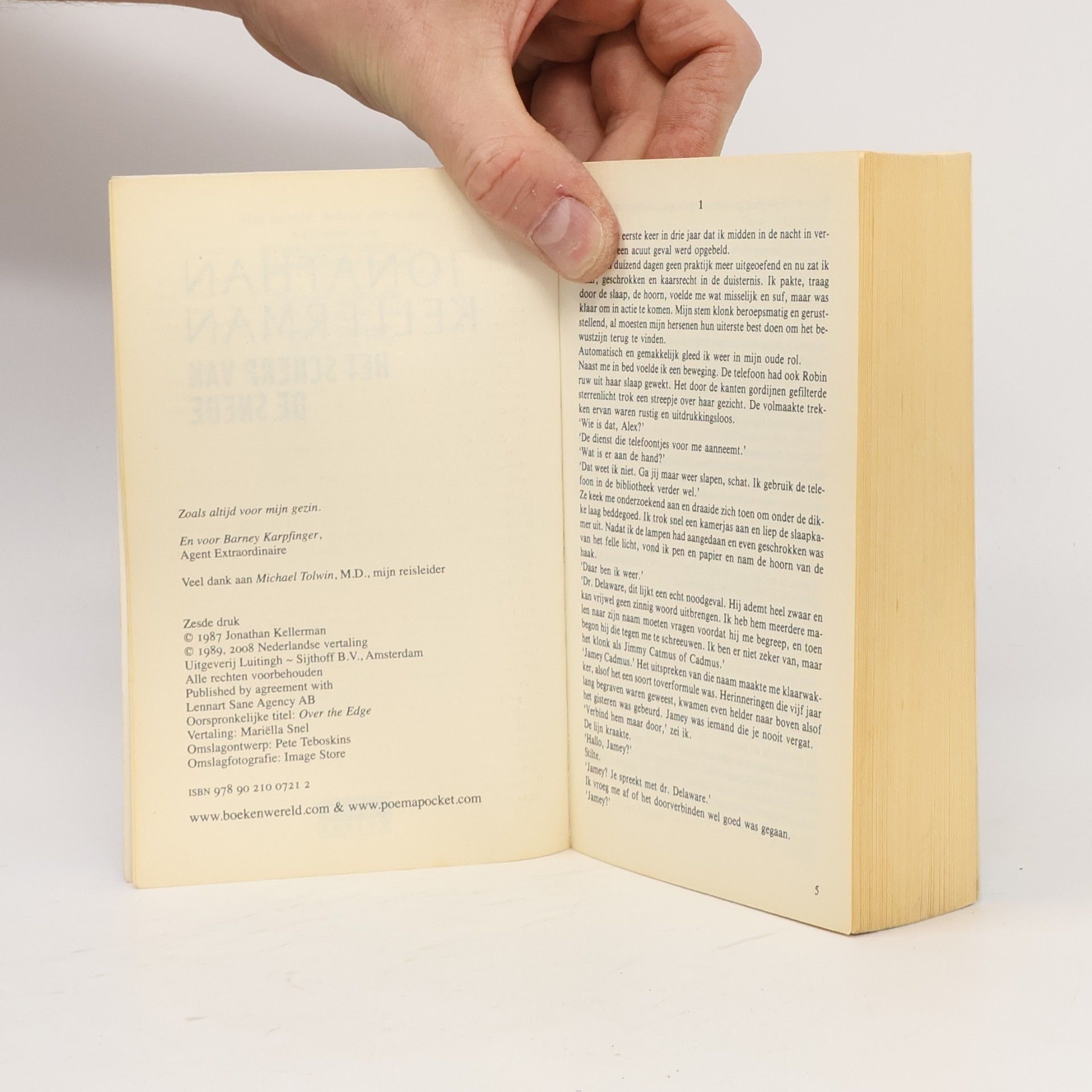 Jonathan Kellerman Alex Delaware: Het scherp van de snede