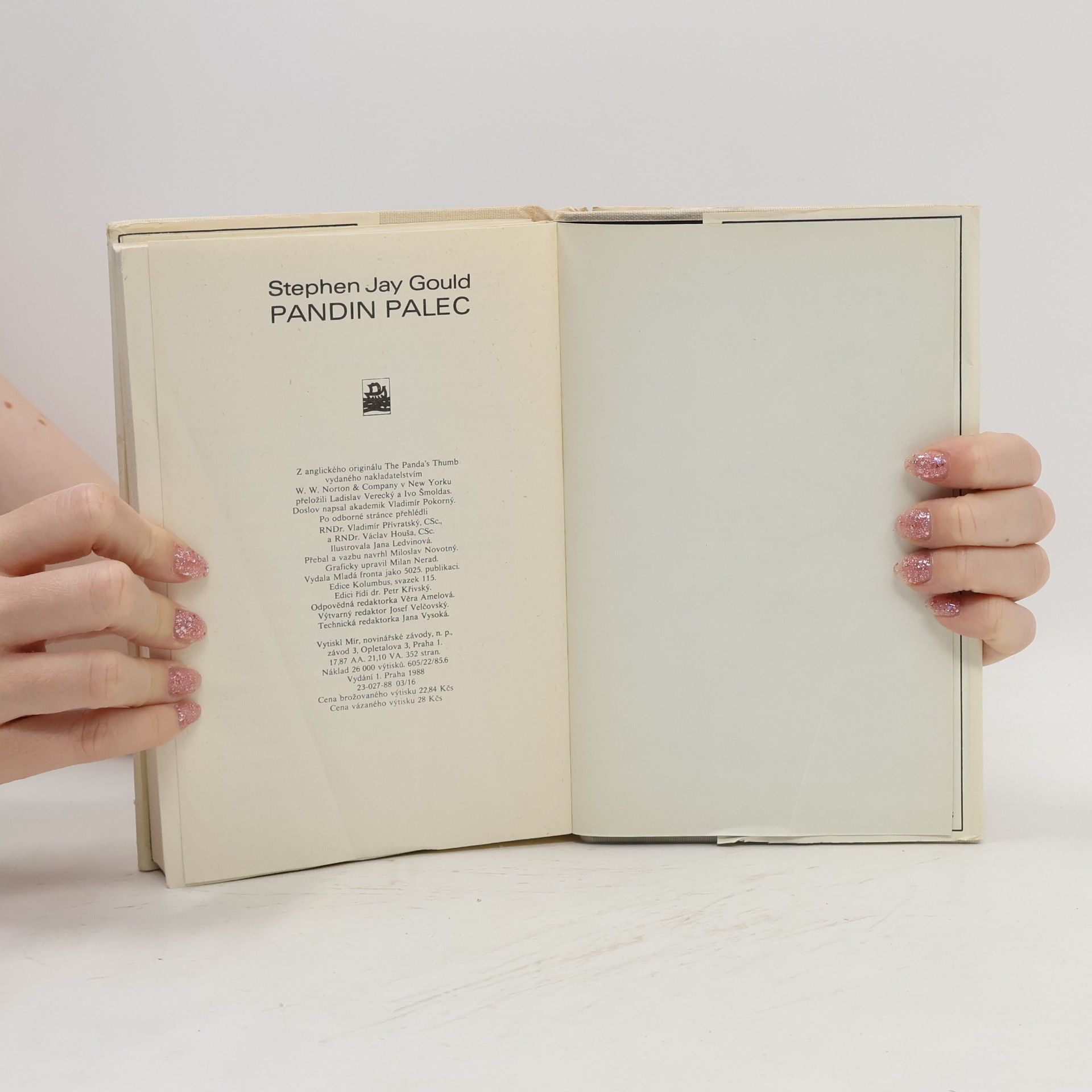 Stephen Jay Gould Pandin palec