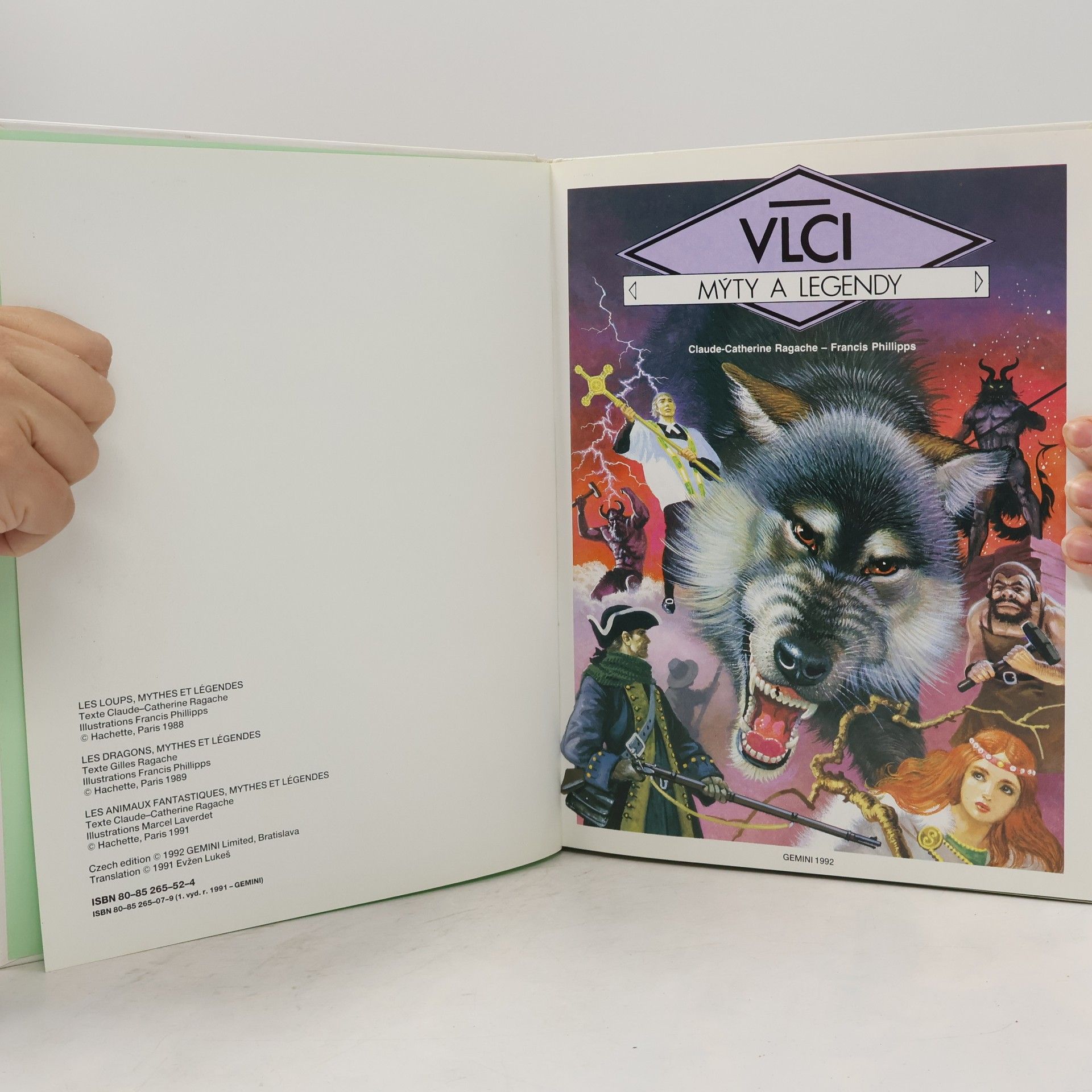 Collectif d'auteurs Mýty a legendy : vlci, draci, bájná zvířata