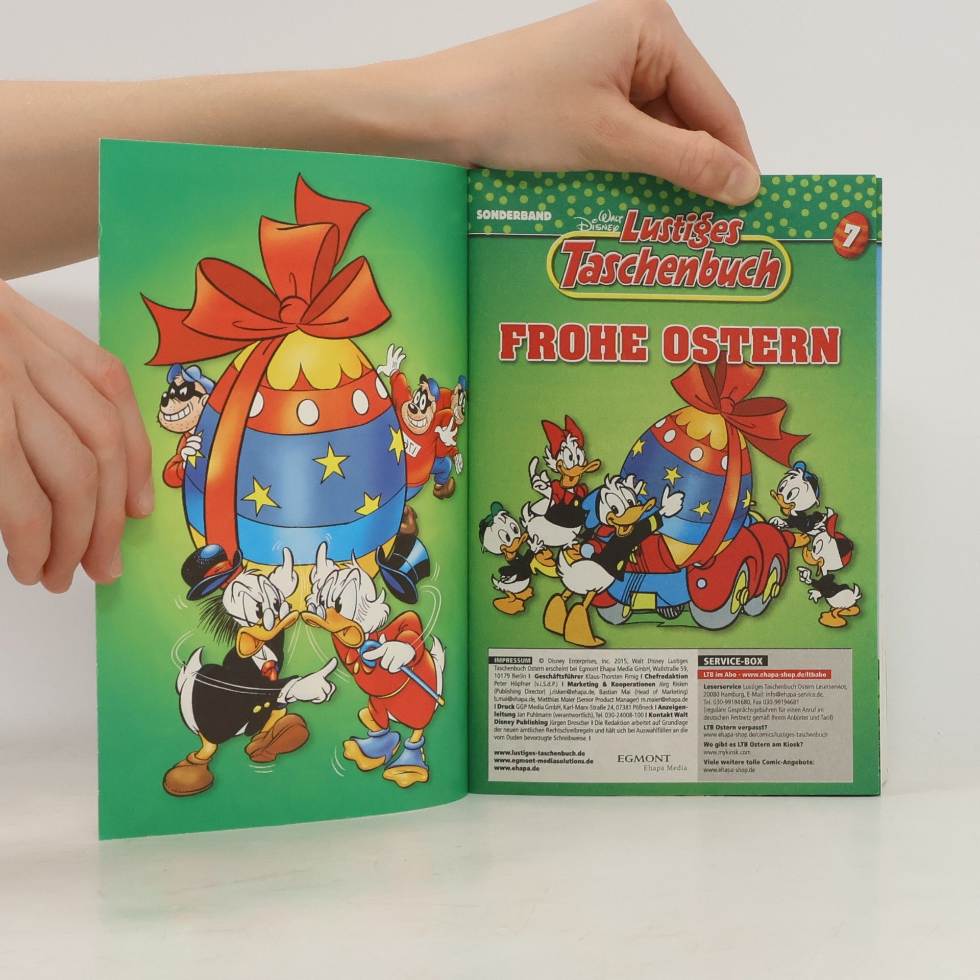 Walt Disney Lustiges Taschenbuch Frohe Ostern 7