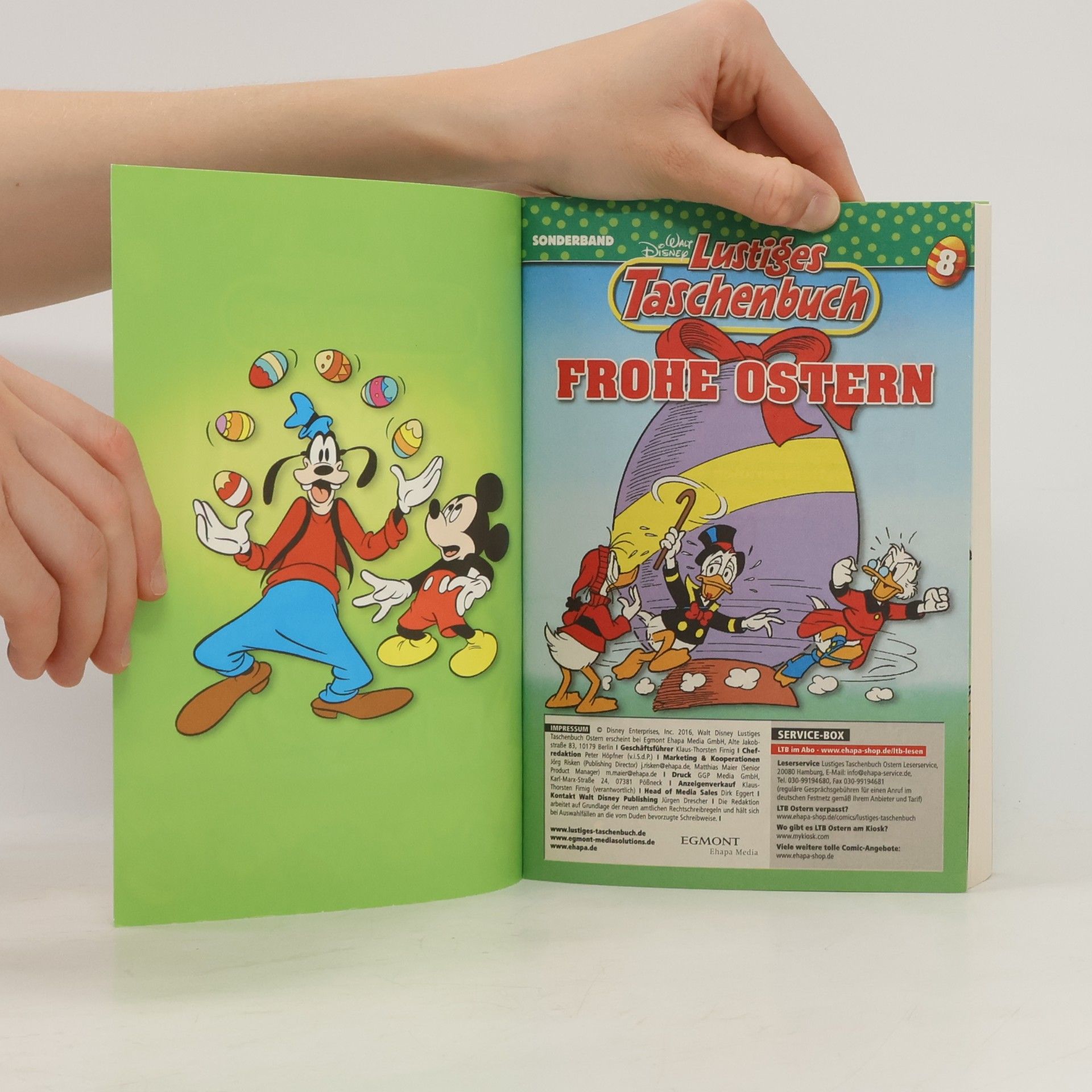 Walt Disney Lustiges Taschenbuch 8. Frohe Ostern