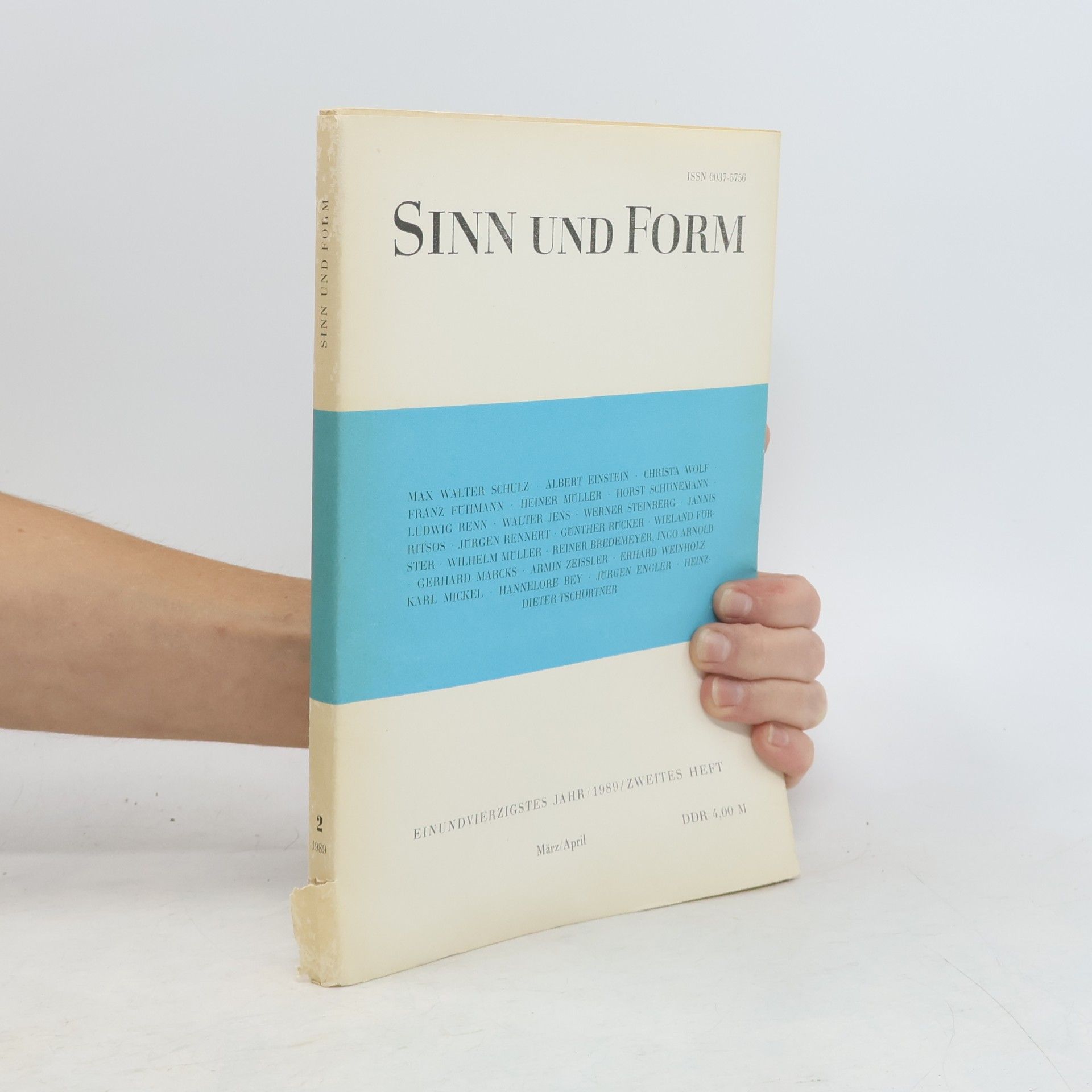 Collectif d'auteurs Sinn und Form