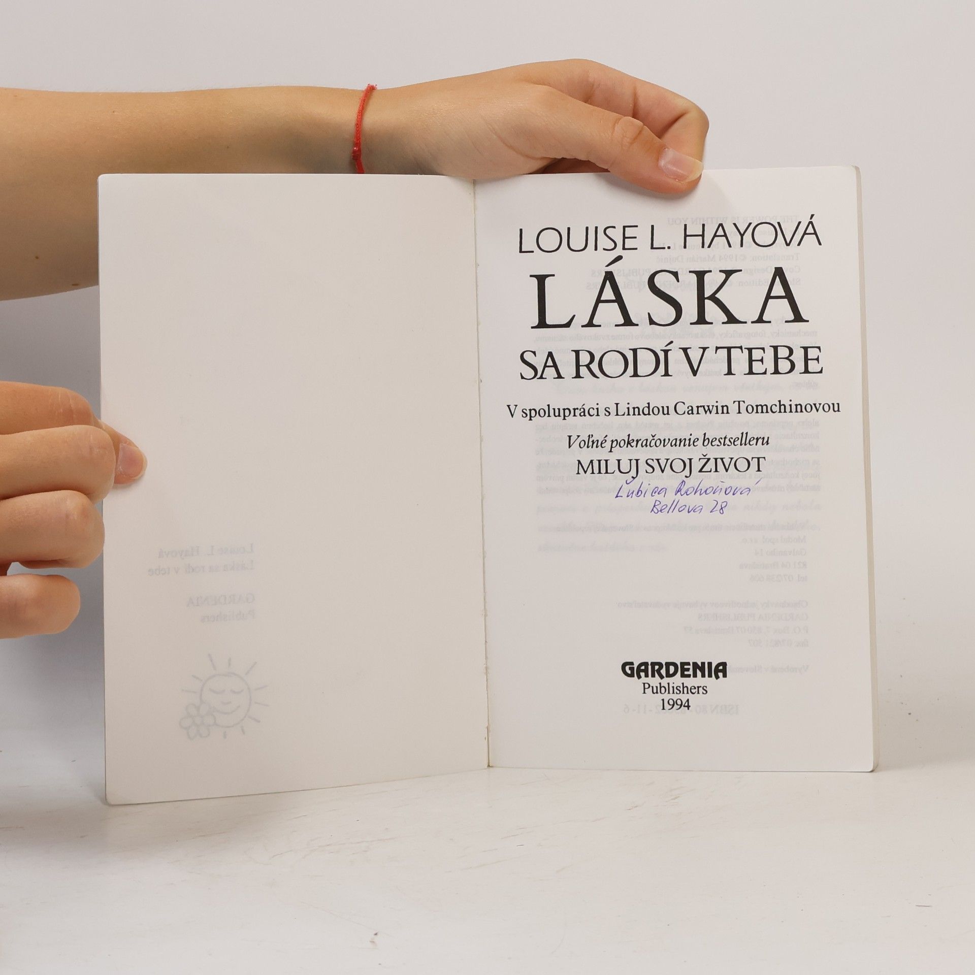 Louise Lynn Hay Láska sa rodí v tebe