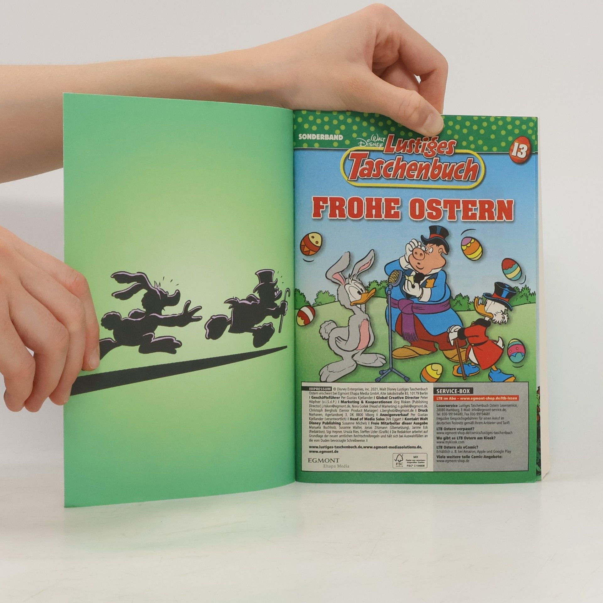 Walt Disney Lustiges Taschenbuch Frohe Ostern 13