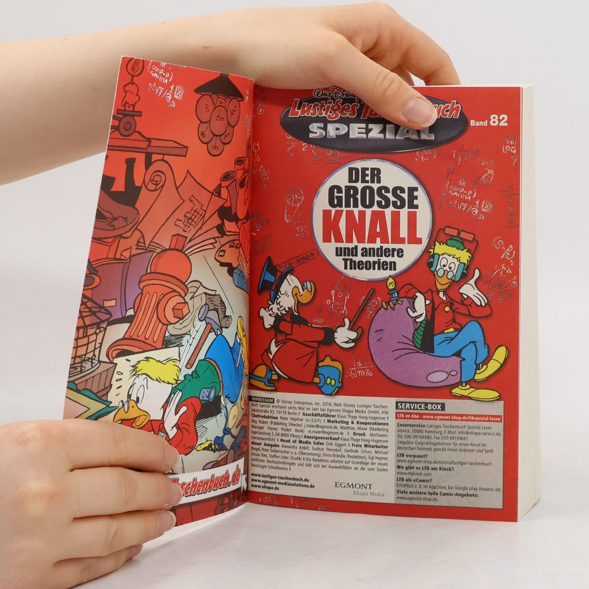 Walt Disney Lustiges Taschenbuch spezial n. 82. Der Grosse Knall und andere Theorien