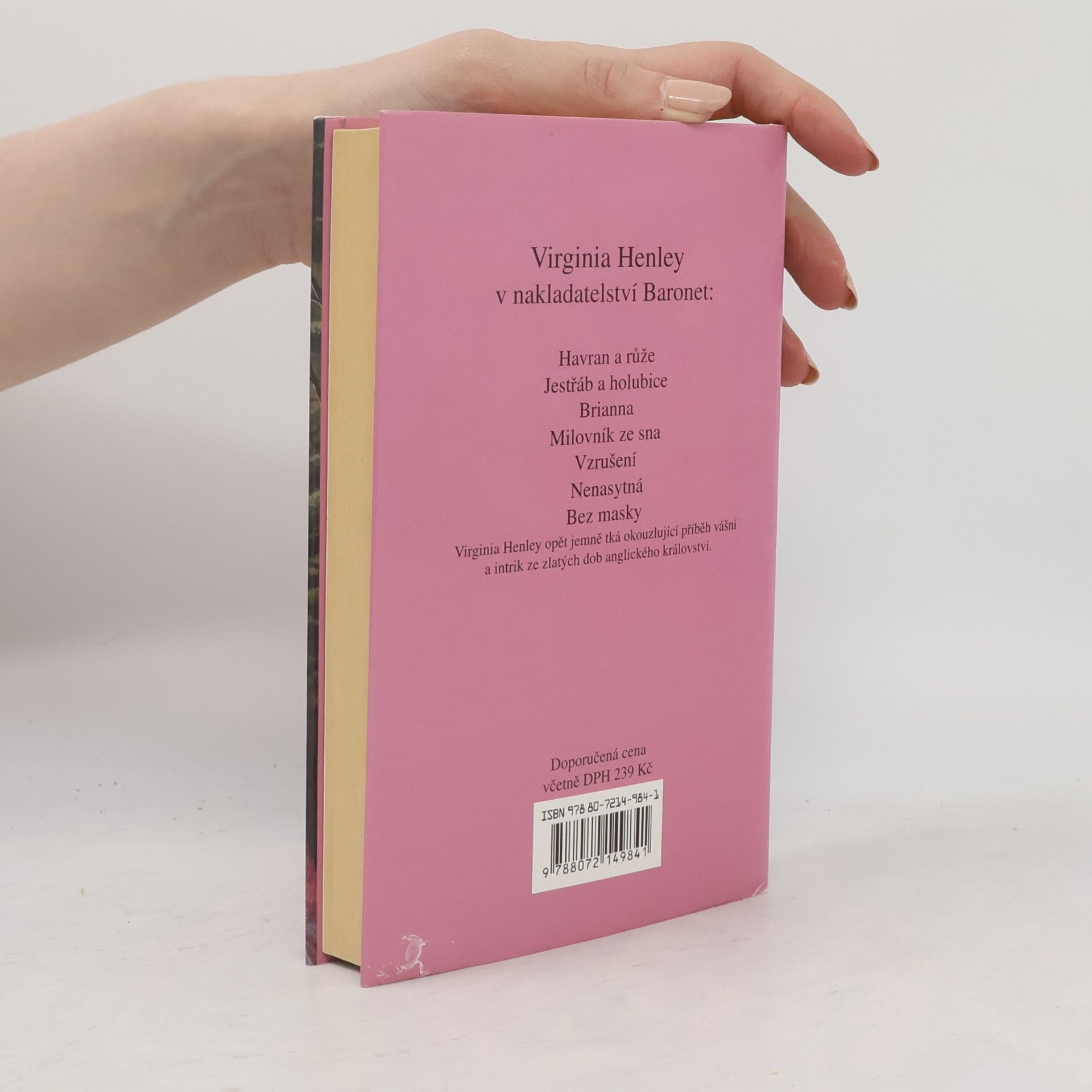 Virginia Henley Bez masky