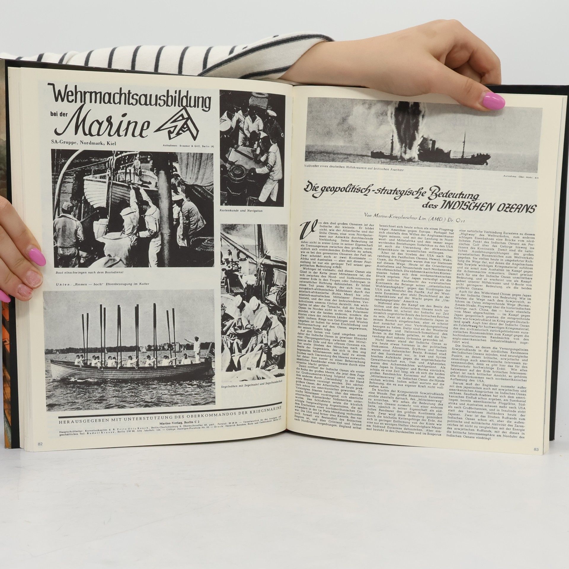 Various authors Die Kriegsmarine. Deutsche Marine-Zeitung 5