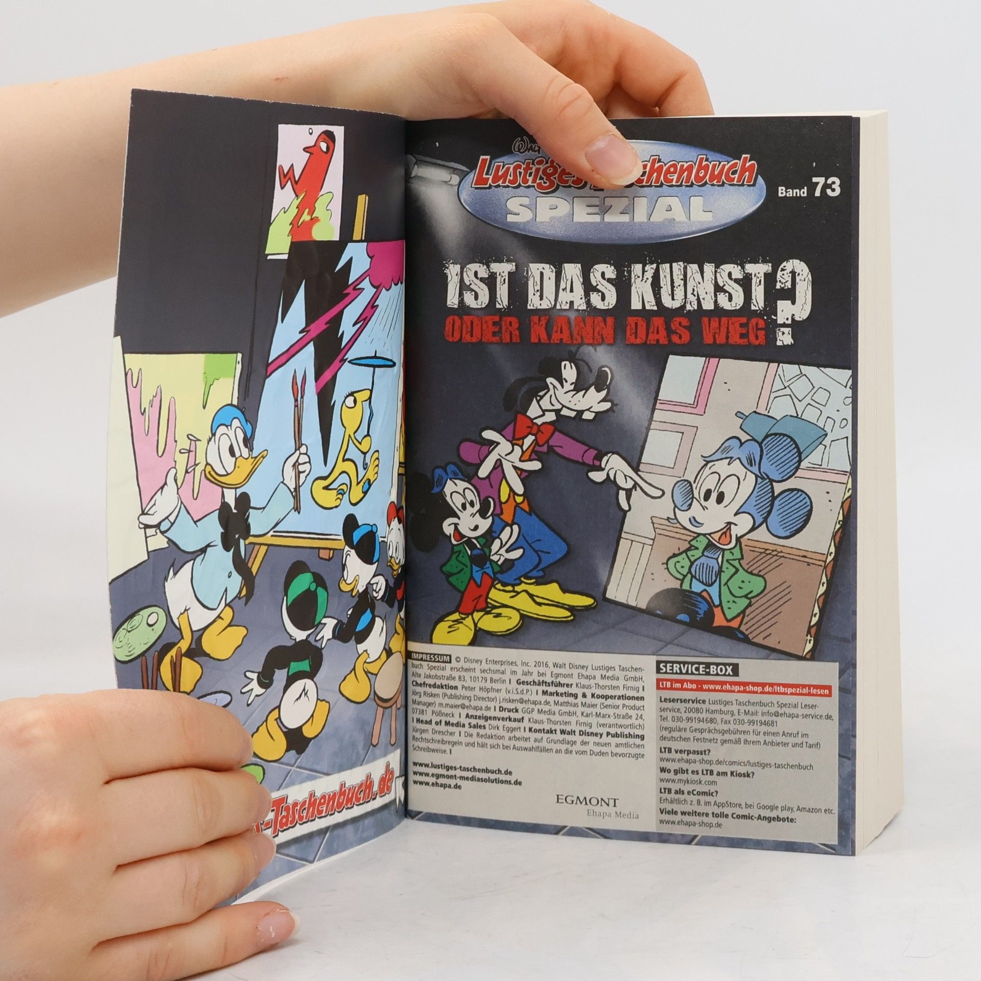 Walt Disney Lustiges Taschenbuch Spezial. Bd.73