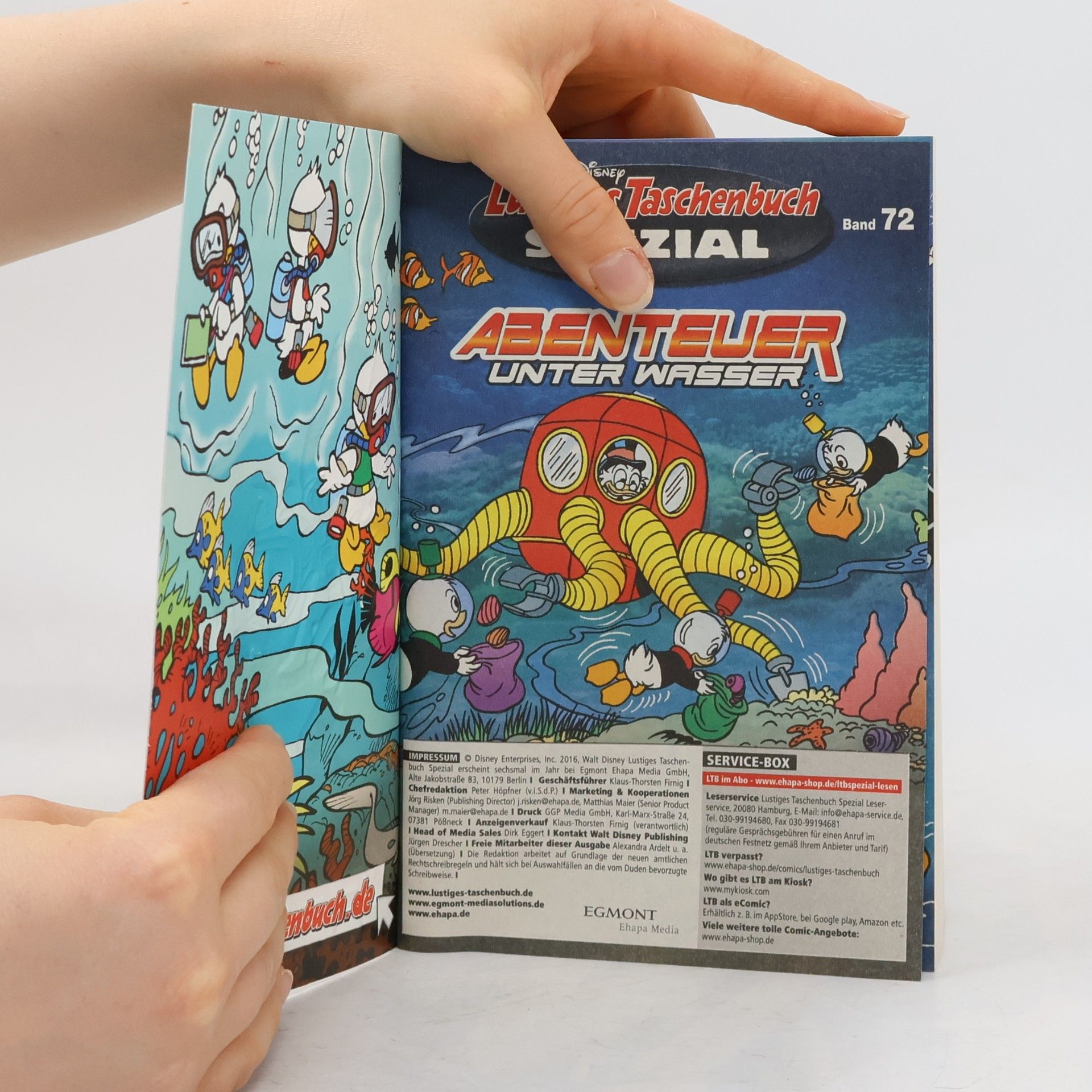 Walt Disney Lustiges Taschenbuch Spezial 72
